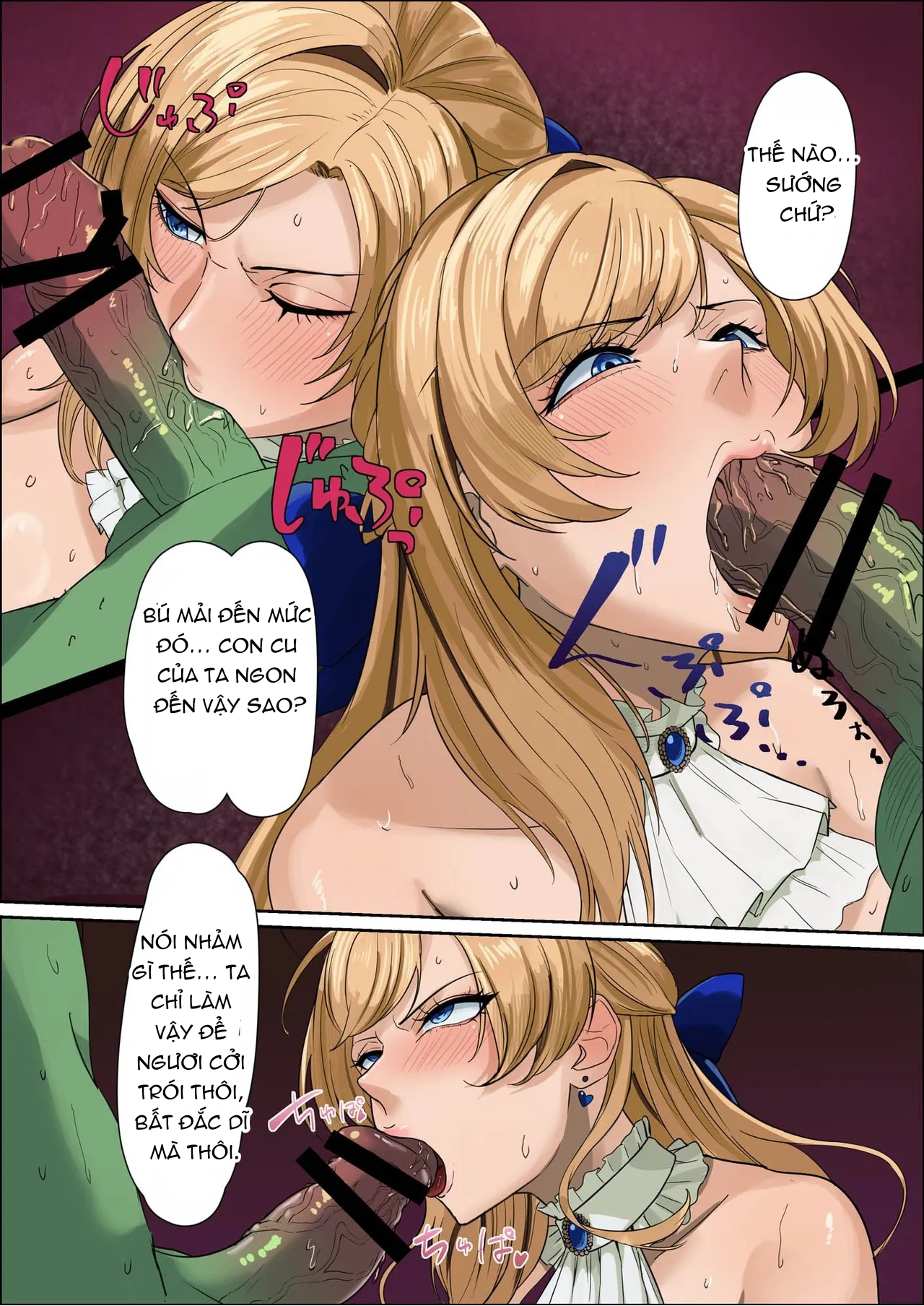 Một nữ kỵ sĩ ngực khủng như ta mà phải chung độ... - chap 2 : không làm ae thất vọng ( đừng chửi nữa) - 14