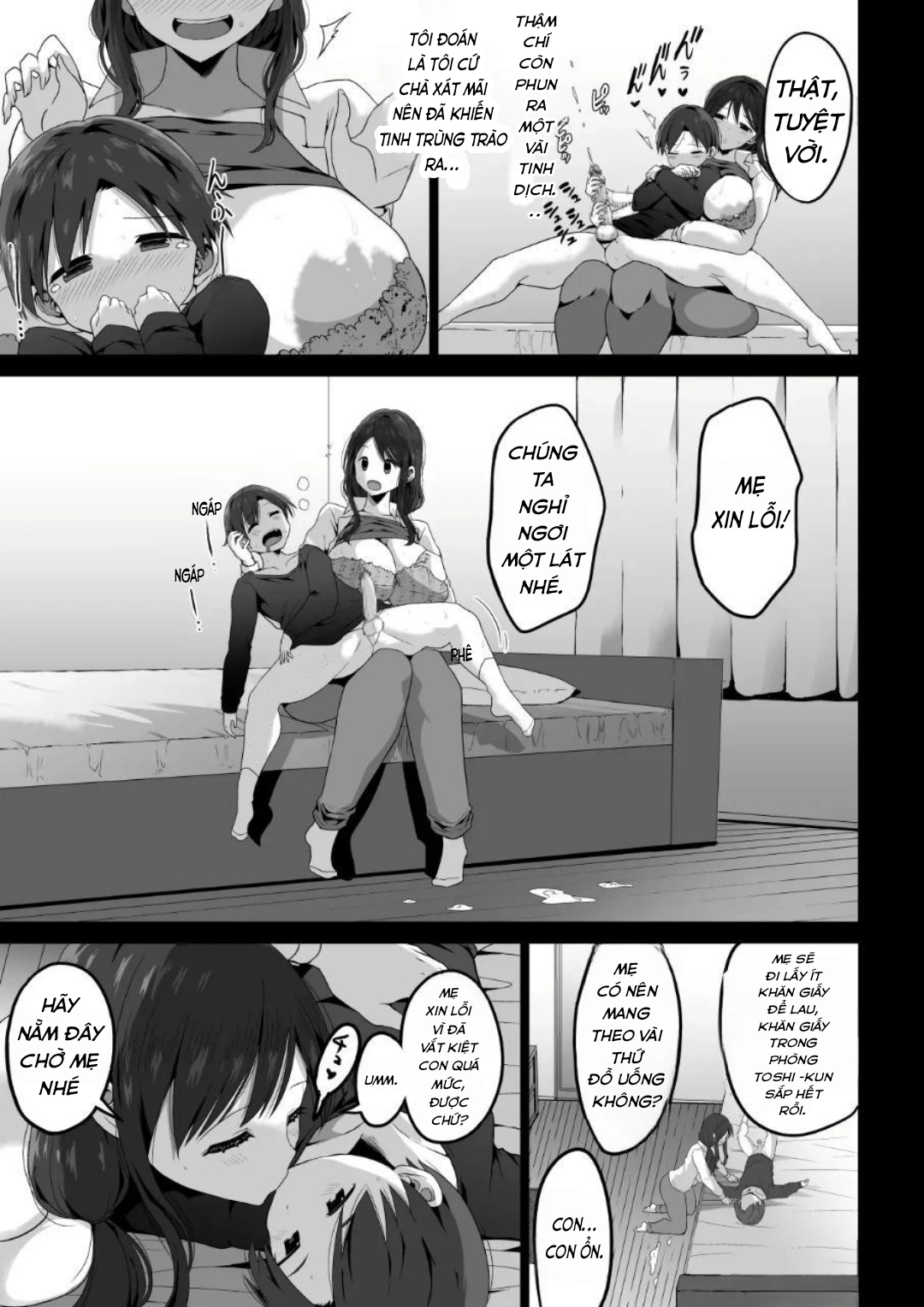 Nếu bạn bị cương dương vì mẹ hãy để bà ấy xử lý - chap 1 - 18