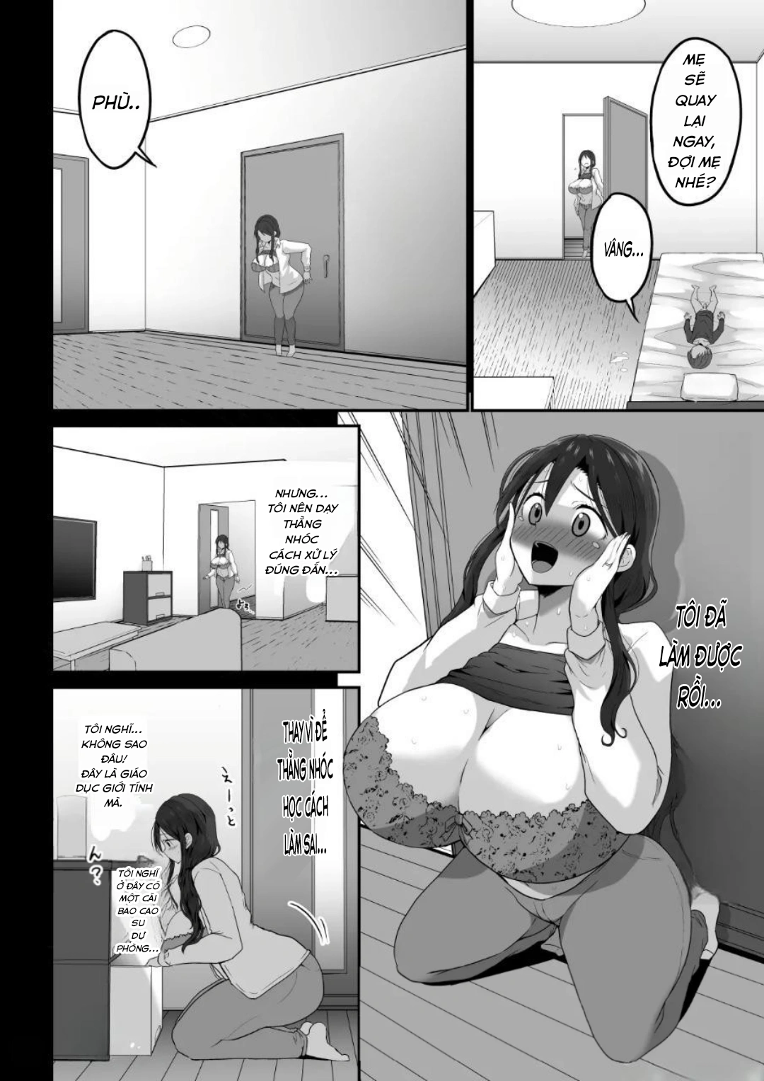 Nếu bạn bị cương dương vì mẹ hãy để bà ấy xử lý - chap 1 - 19