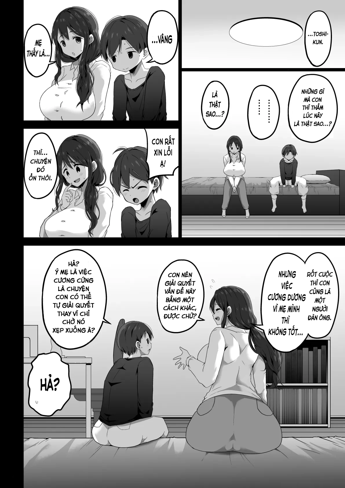 Nếu bạn bị cương dương vì mẹ hãy để bà ấy xử lý - chap 1 - 5