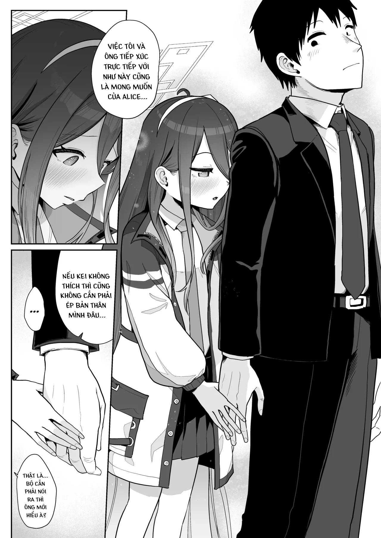 Chìa khóa đến tình yêu nơi vũ trụ số - Chương 1: Em muốn cảm nhận hơi ấm nơi người giữa những số 0 và 1 - 10