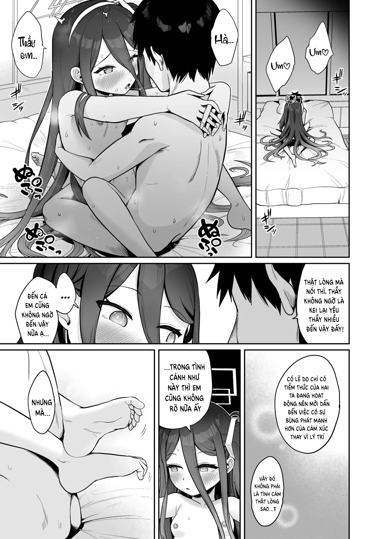 Chìa khóa đến tình yêu nơi vũ trụ số - Chương 1: Em muốn cảm nhận hơi ấm nơi người giữa những số 0 và 1 - 32