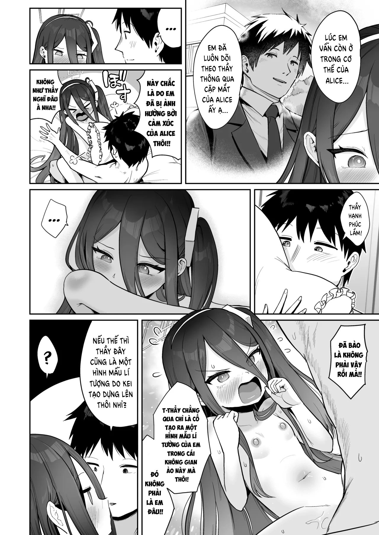 Chìa khóa đến tình yêu nơi vũ trụ số - Chương 1: Em muốn cảm nhận hơi ấm nơi người giữa những số 0 và 1 - 33