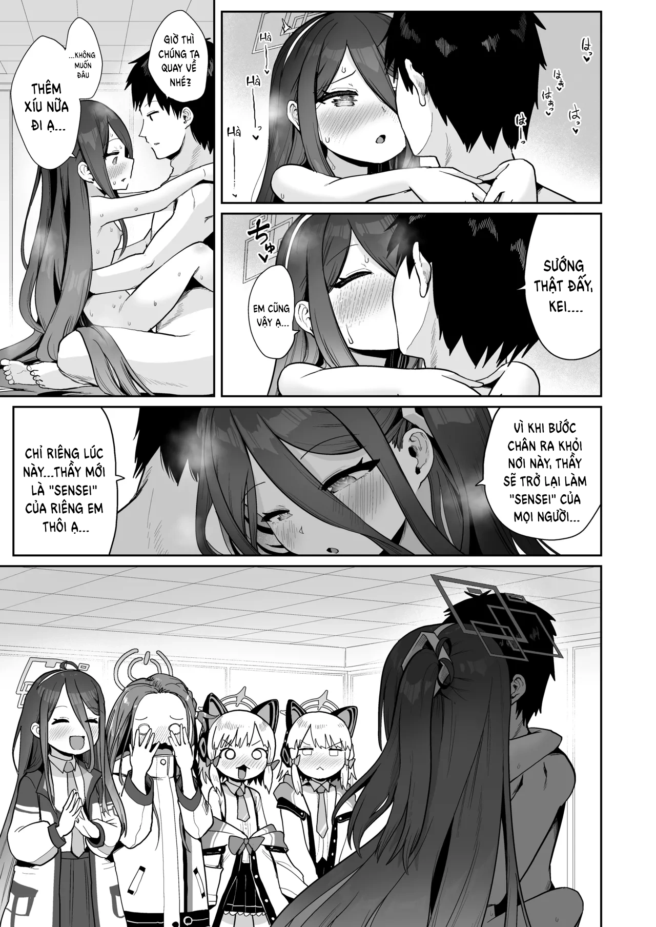 Chìa khóa đến tình yêu nơi vũ trụ số - Chương 1: Em muốn cảm nhận hơi ấm nơi người giữa những số 0 và 1 - 36