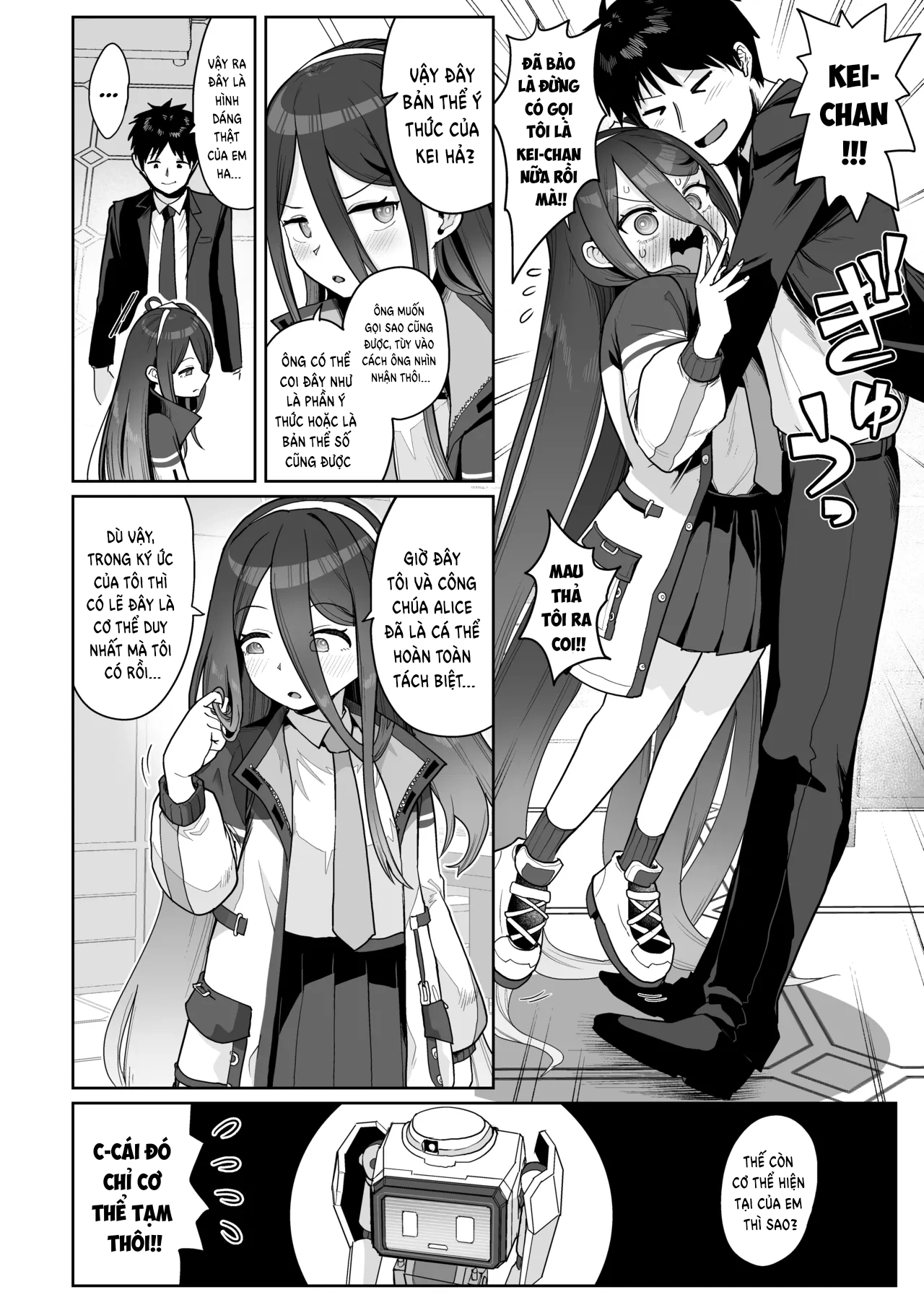 Chìa khóa đến tình yêu nơi vũ trụ số - Chương 1: Em muốn cảm nhận hơi ấm nơi người giữa những số 0 và 1 - 7