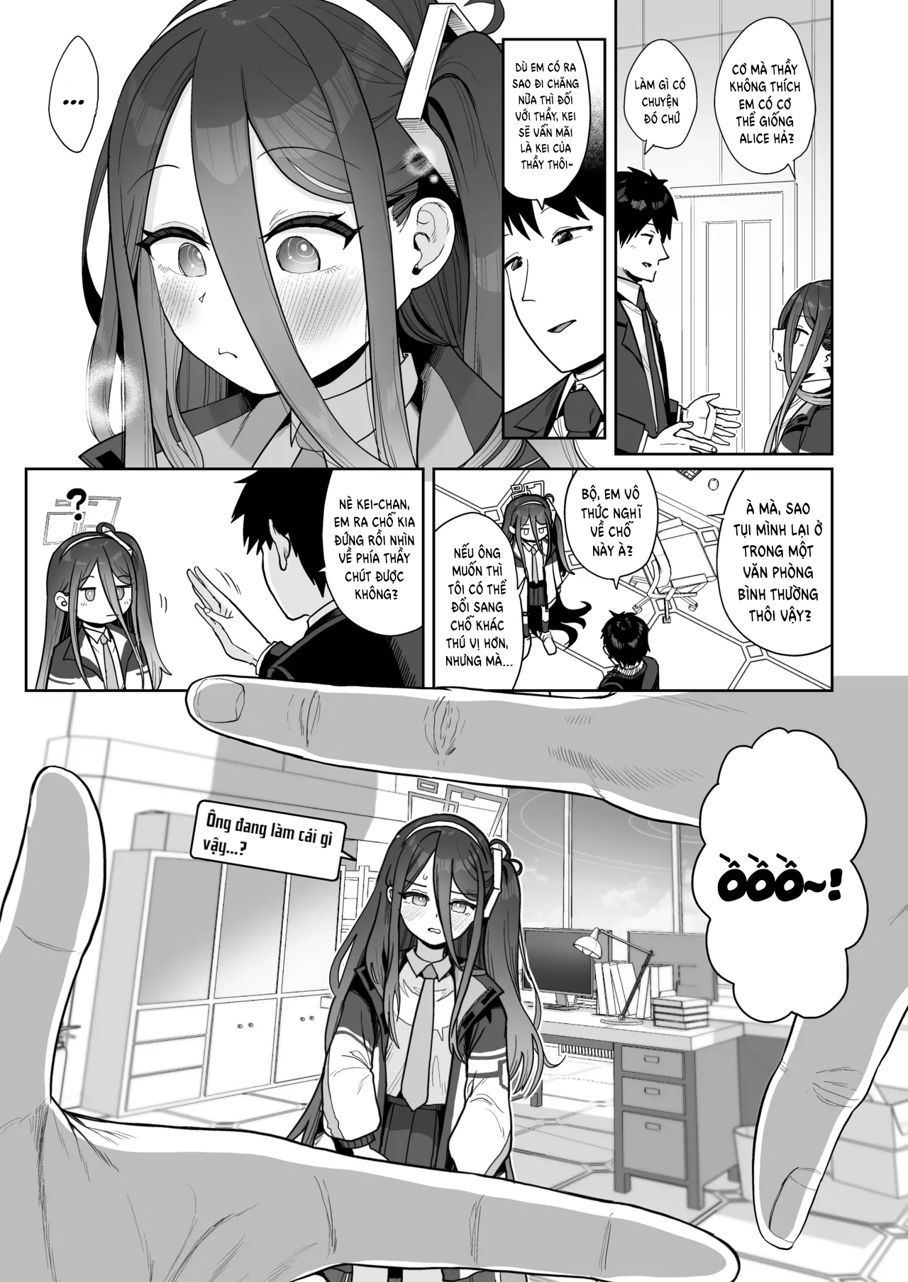 Chìa khóa đến tình yêu nơi vũ trụ số - Chương 1: Em muốn cảm nhận hơi ấm nơi người giữa những số 0 và 1 - 8