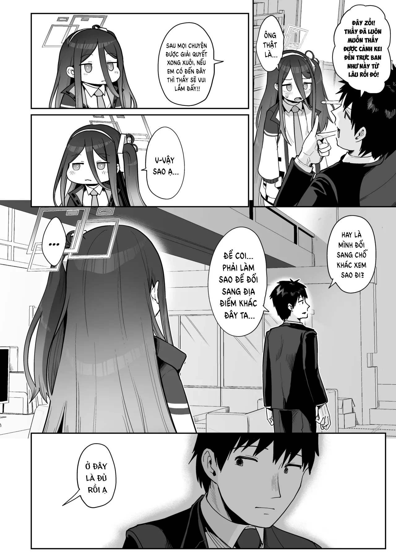 Chìa khóa đến tình yêu nơi vũ trụ số - Chương 1: Em muốn cảm nhận hơi ấm nơi người giữa những số 0 và 1 - 9