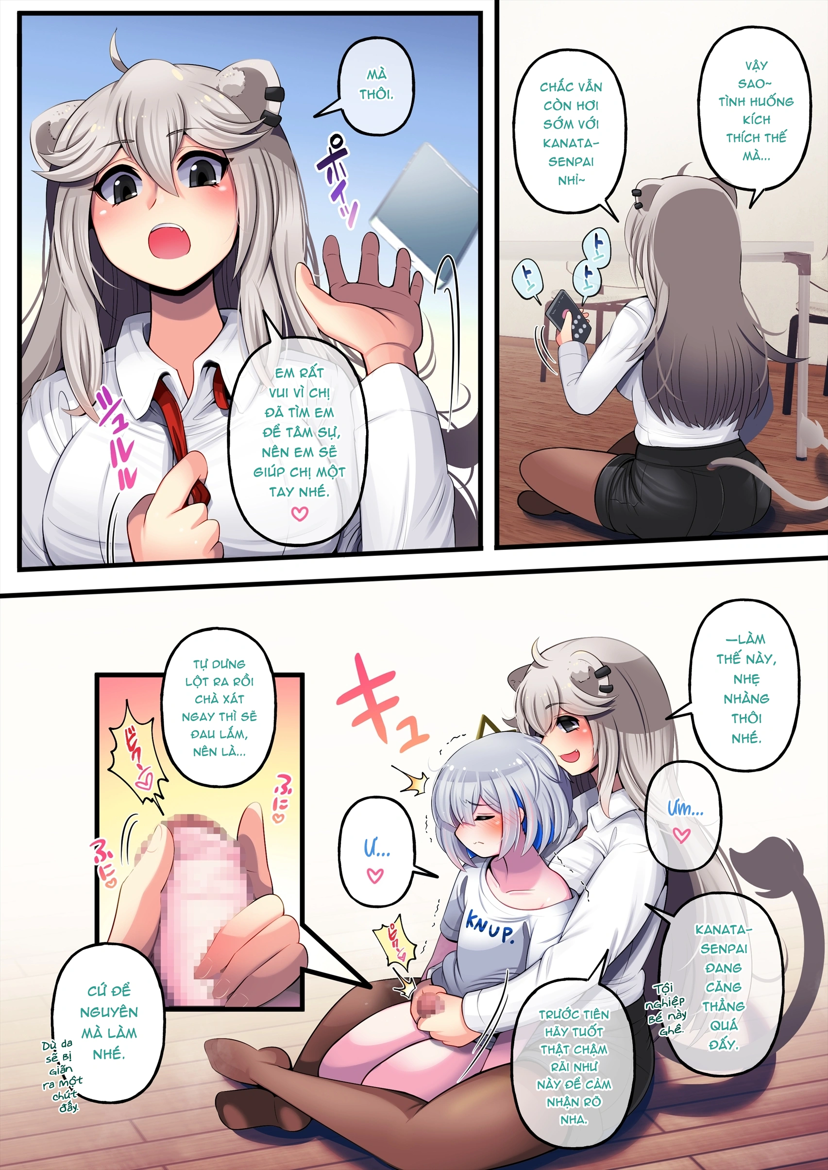 FutaShishi "chơi" cả thế giới - Shishixkana Rong %C4%91en Nha Choi - 10