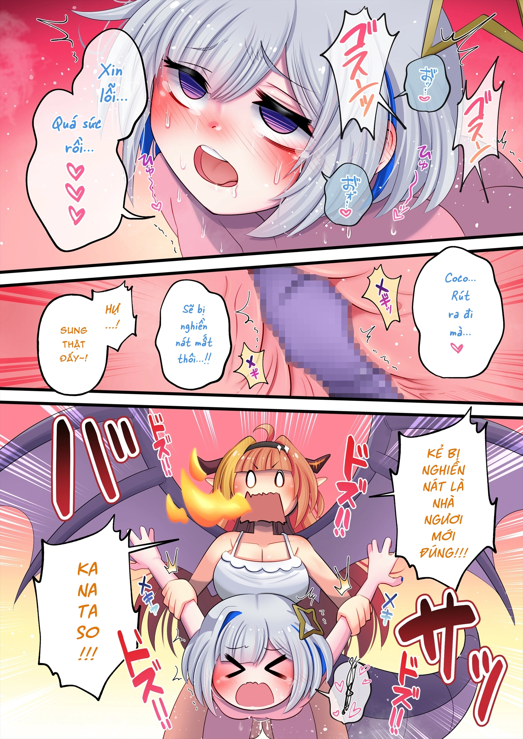 FutaShishi "chơi" cả thế giới - Shishixkana Rong %C4%91en Nha Choi - 32