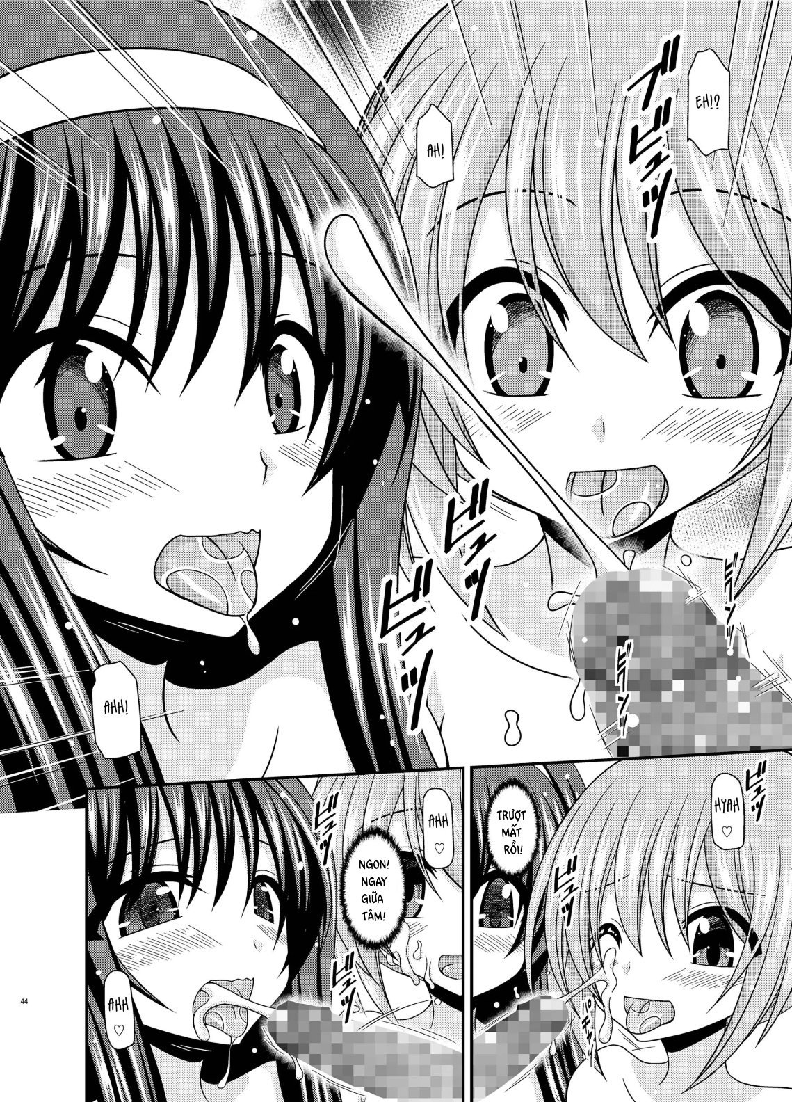 Konyoku Rotenburo de Bishoujo Futari ni Are o M... - Chap 1 - 43