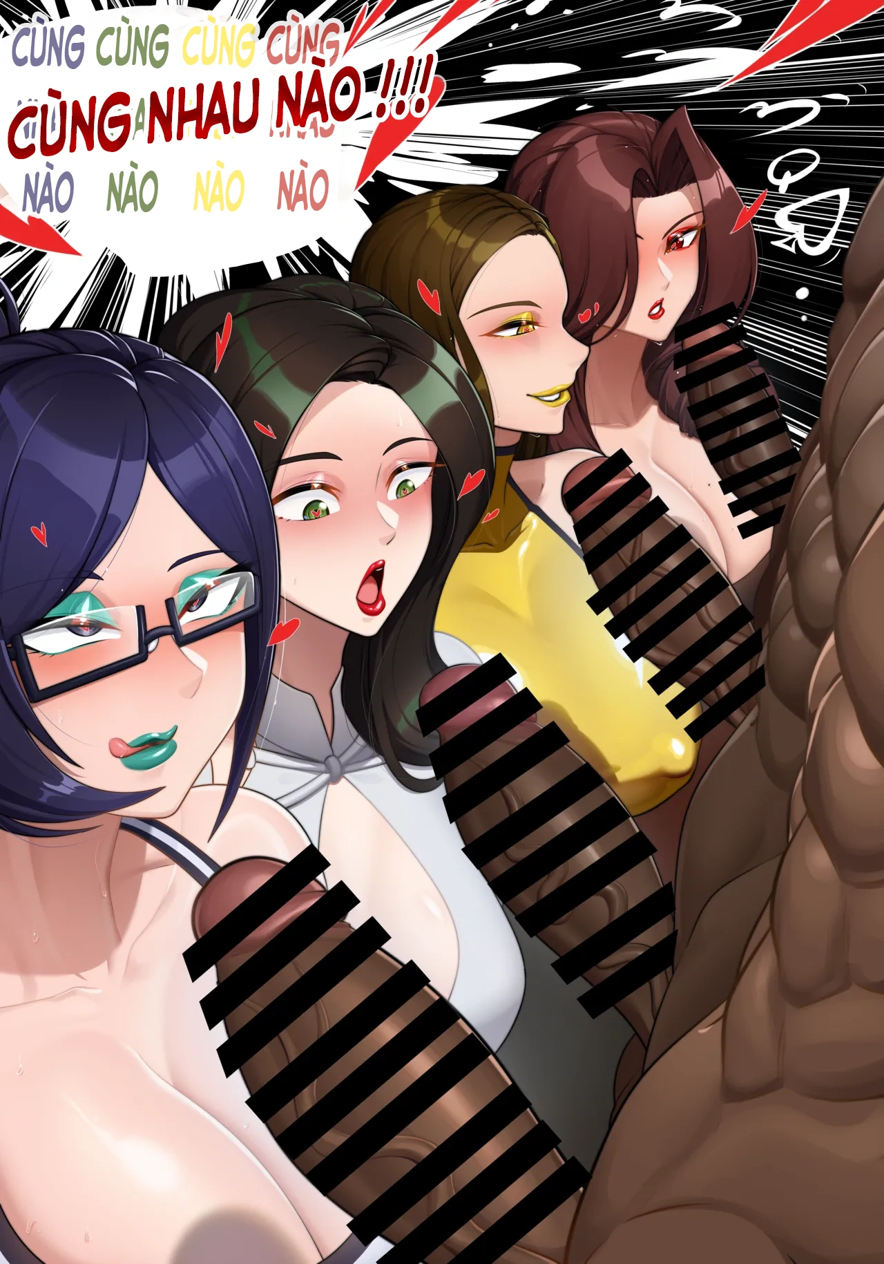 Gặp nhau ở phòng Gym sau giờ làm. - chap 2 - 22