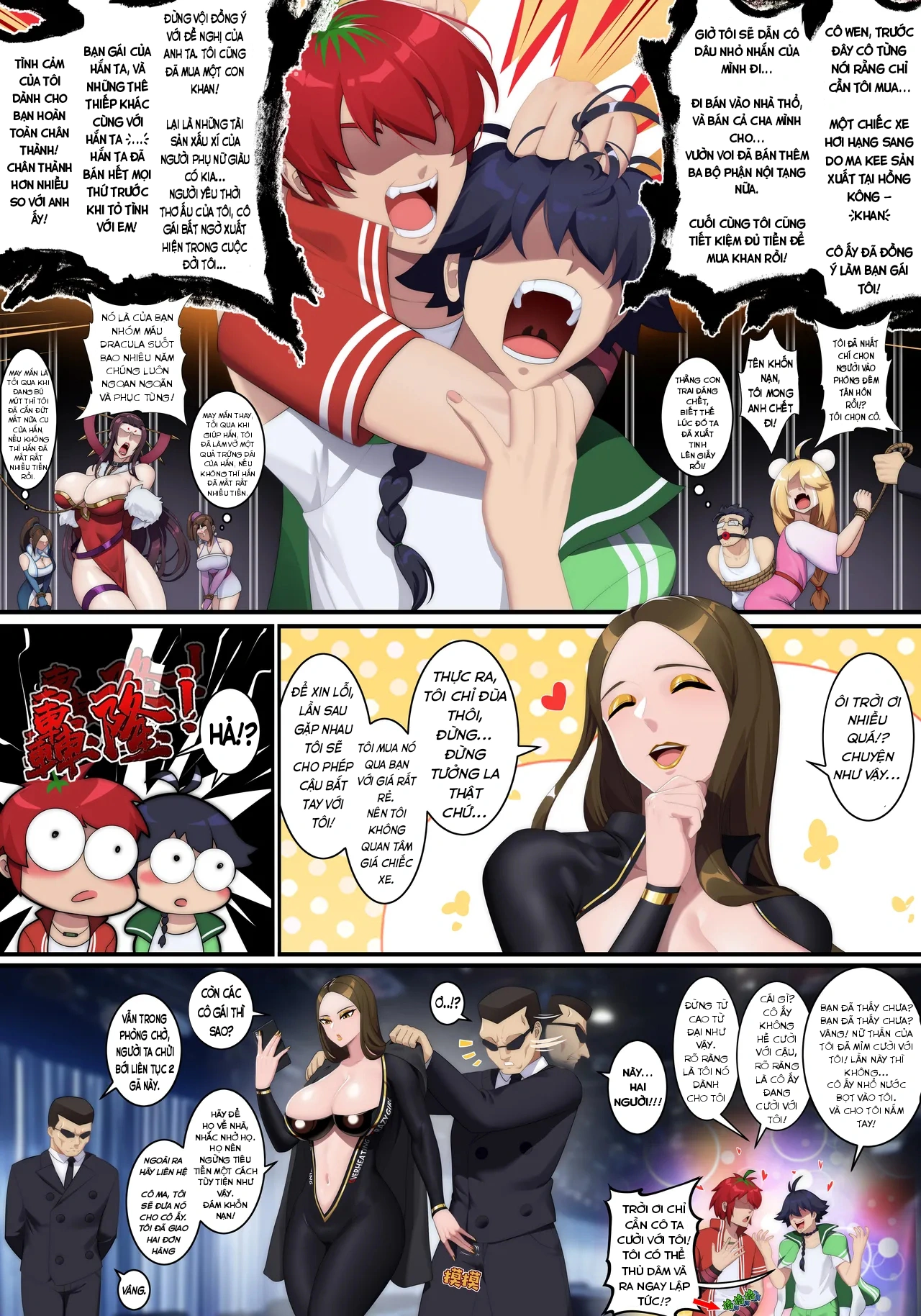 Gặp nhau ở phòng Gym sau giờ làm. - chap 2 - 6