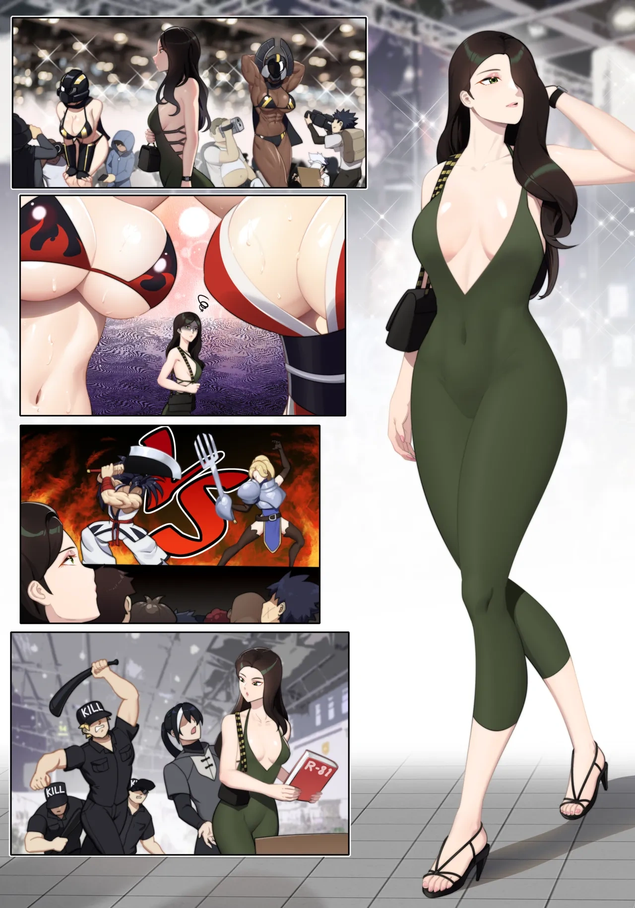 Gặp nhau ở phòng Gym sau giờ làm. - chap 2 - 7