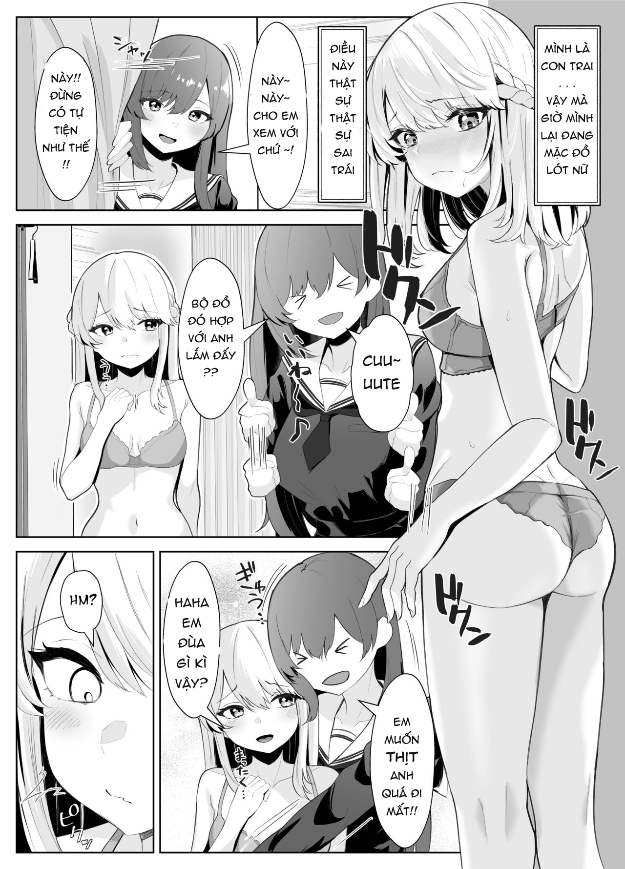 CÂU TRUYỆN VỀ ONII~CHAN BỊ CÔ EM GÁI FUTA BIẾN ... - chap 1 - 15