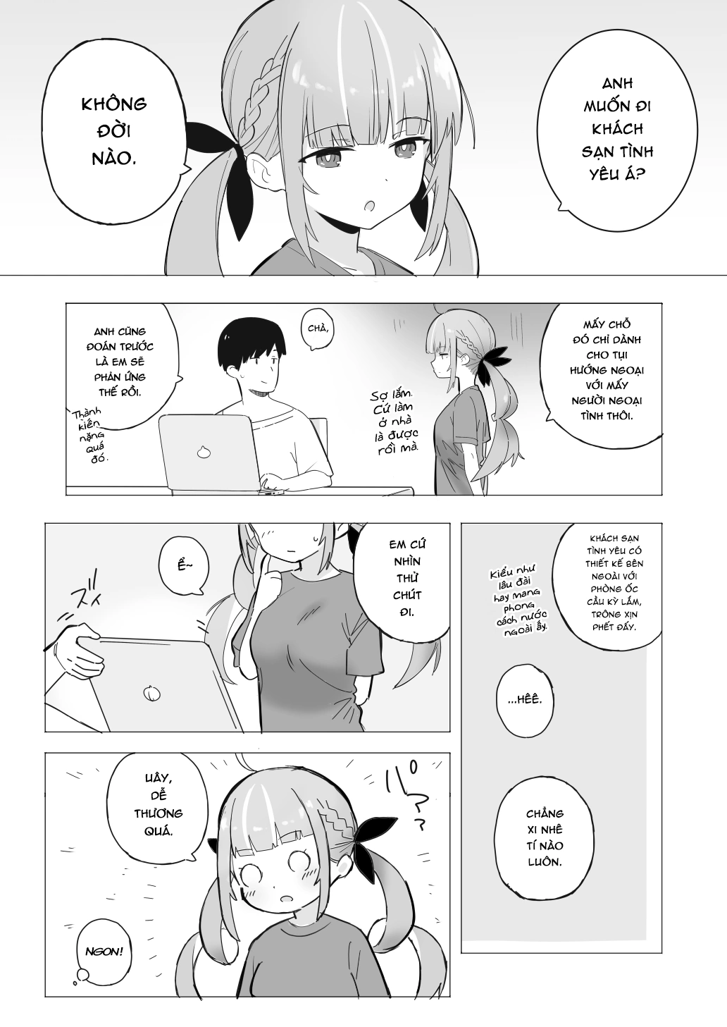 Tổng hợp Oneshot (Hololive) của Ura Kaizokudan - Lan %C4%91au Aqua %C4%91i Khach San Tinh Yeu - 1