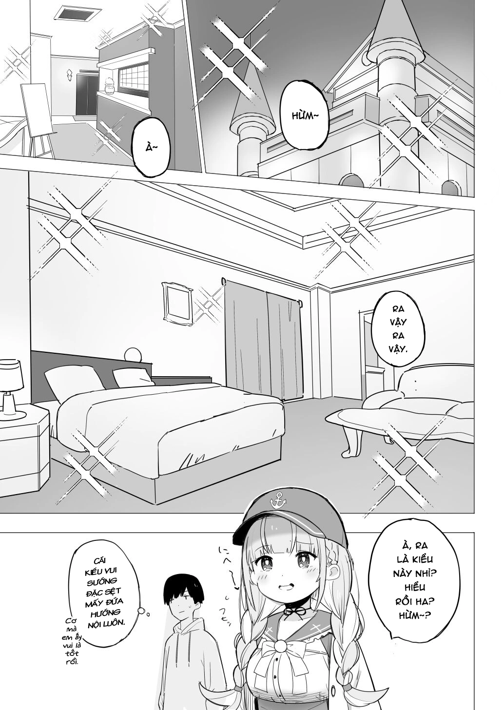 Tổng hợp Oneshot (Hololive) của Ura Kaizokudan - Lan %C4%91au Aqua %C4%91i Khach San Tinh Yeu - 2