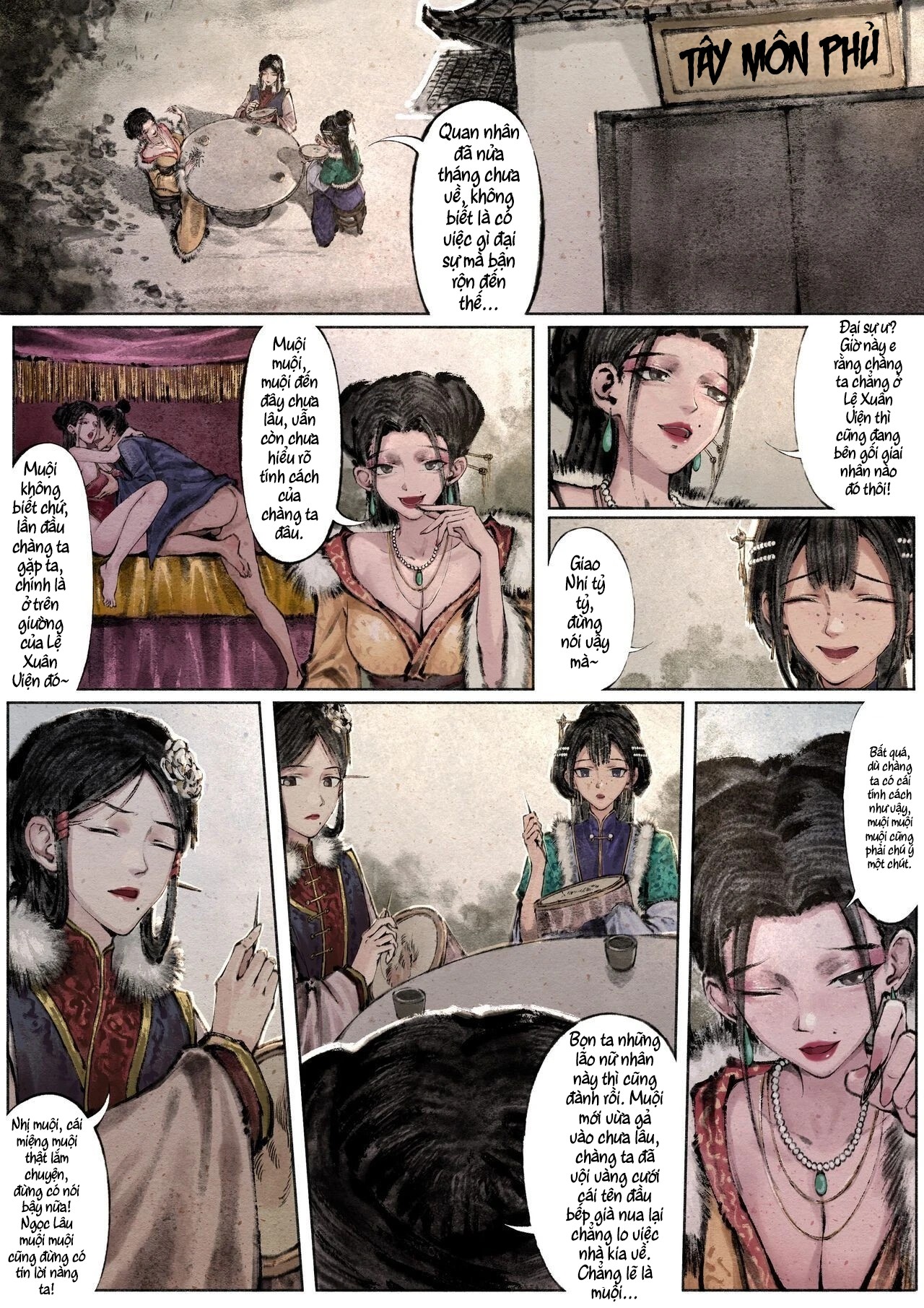 Kim bình mai (tiếp) - Chương 11( Hậu sự - Bản tính - Thư ) - 12