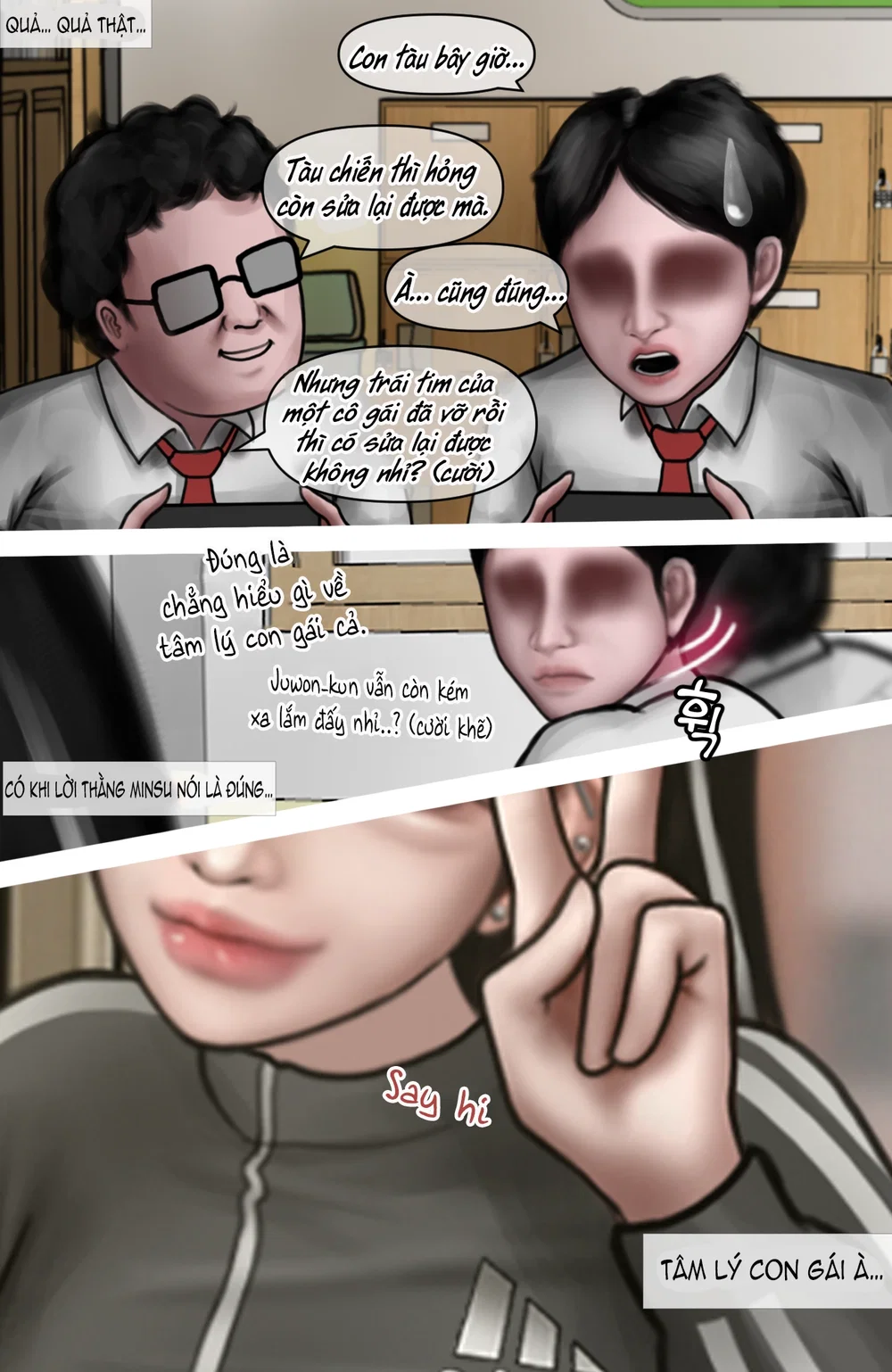 Gái Du Côn X Wibu Đụt Cận Trĩ - Chap 6.1 - 6