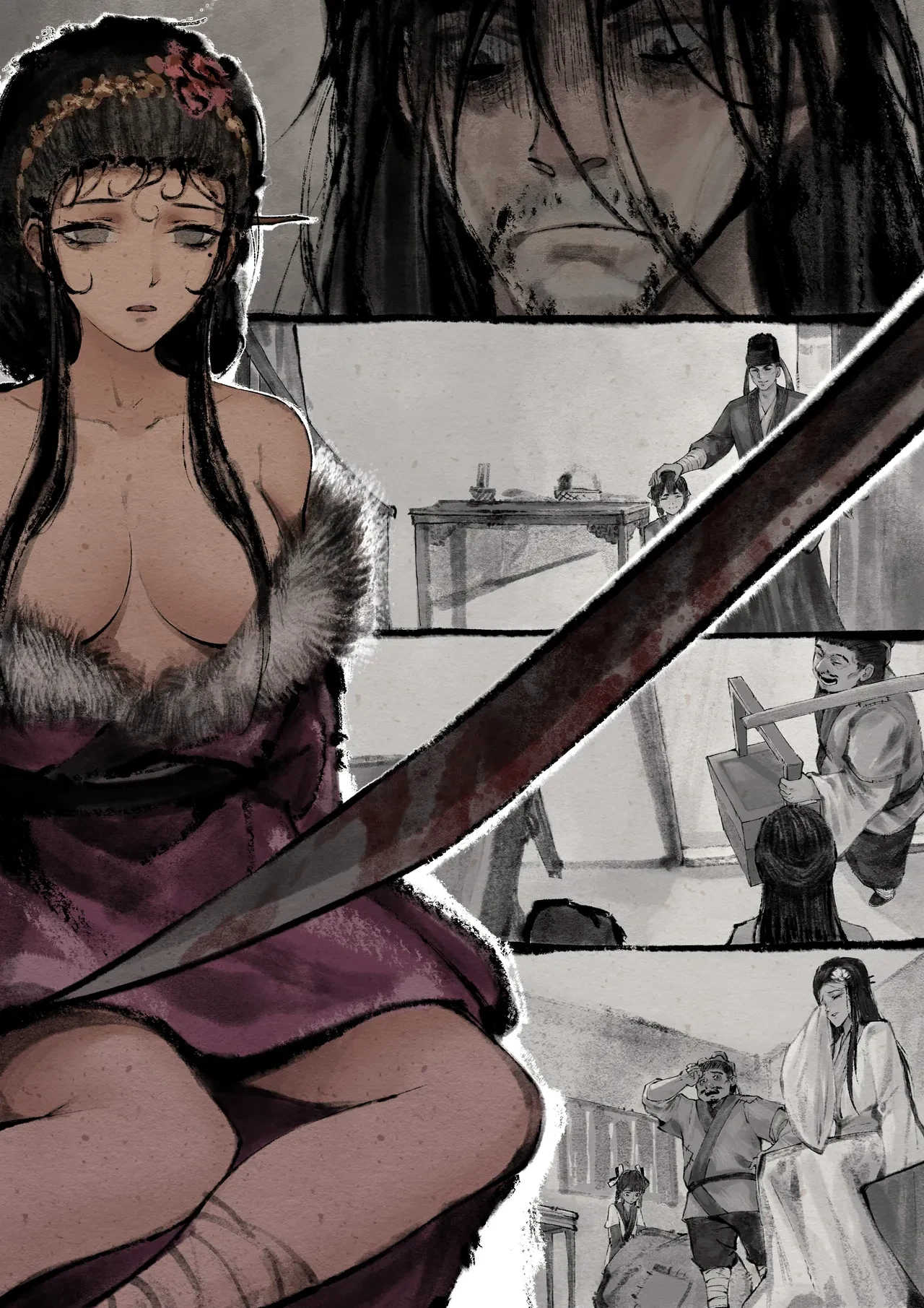 Kim bình mai (tiếp) - Chương 18- end ( lựa chọn- lấy chìa khoá) (Cảnh báo) - 21