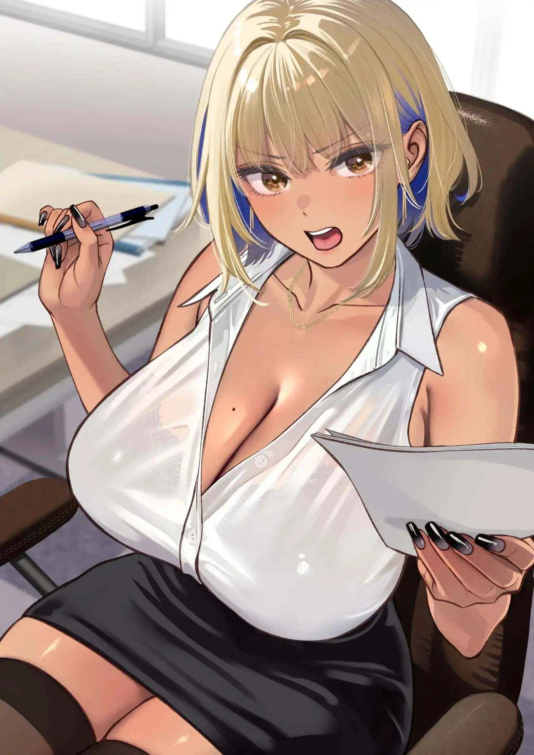 Black Kigyou no Kamin Shitsu ga Yari Beya ni Na... - Oneshot - 77