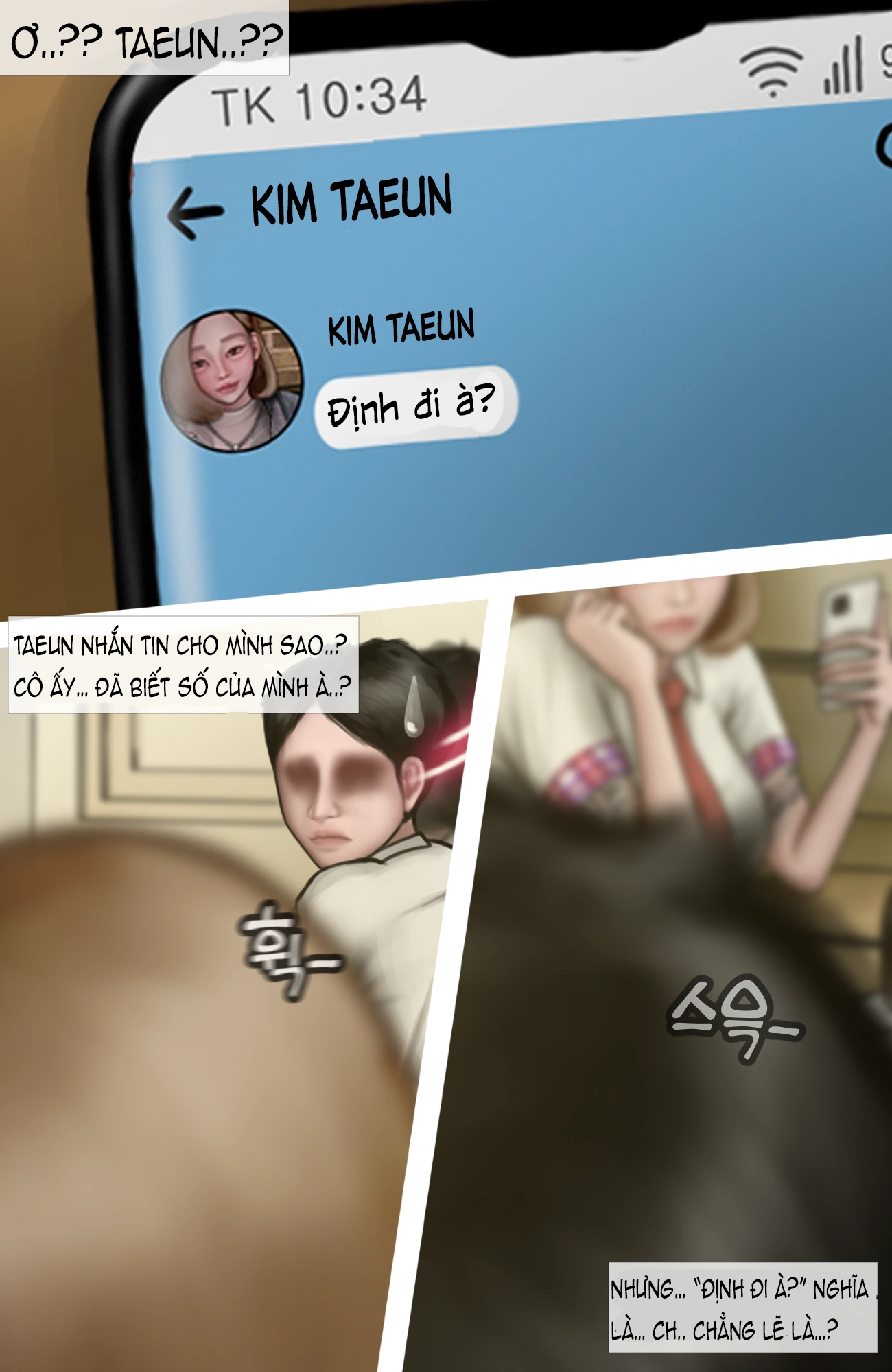 Gái Du Côn X Wibu Đụt Cận Trĩ - Chap 8 - 12