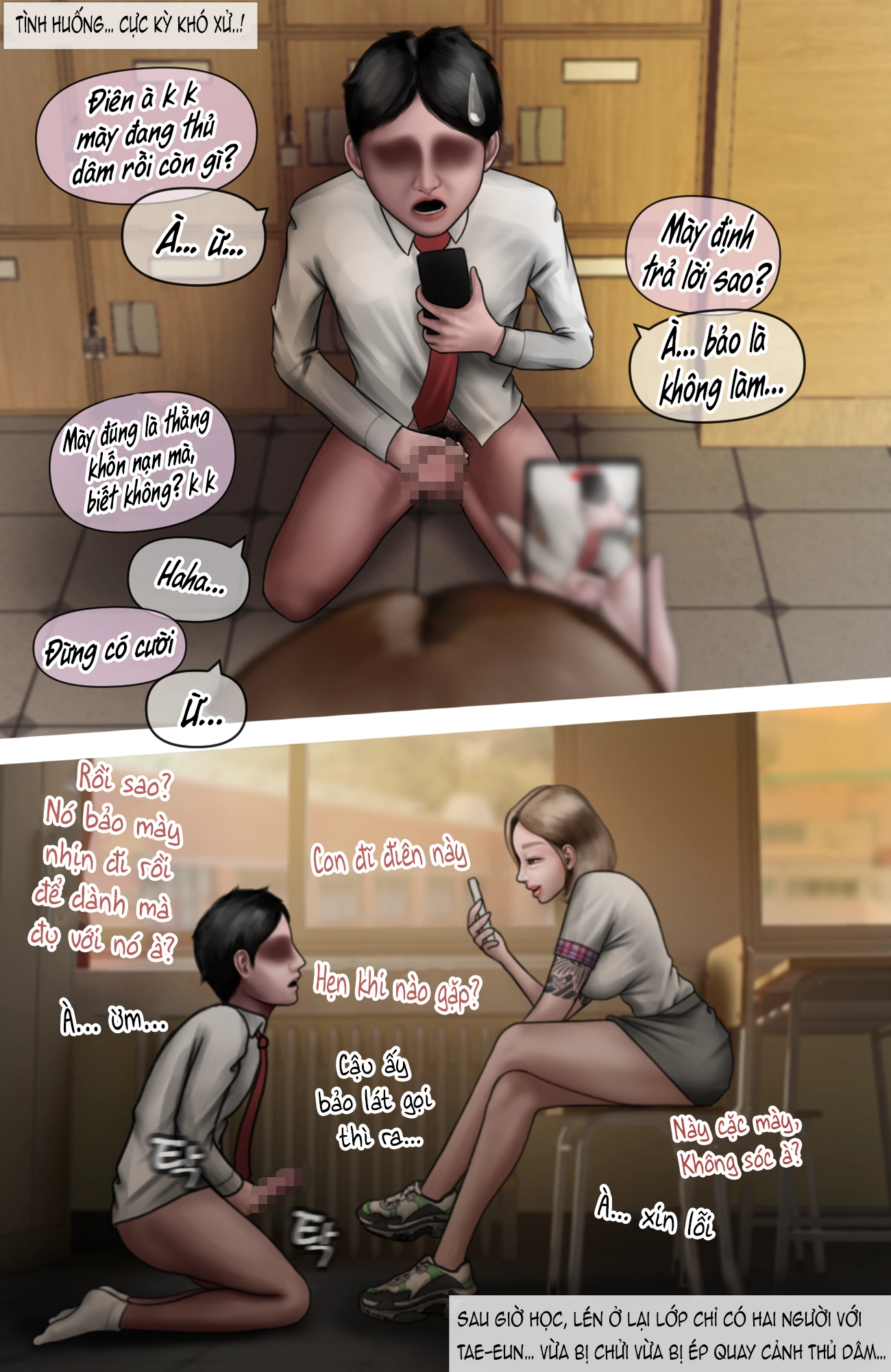 Gái Du Côn X Wibu Đụt Cận Trĩ - Chap 8 - 22