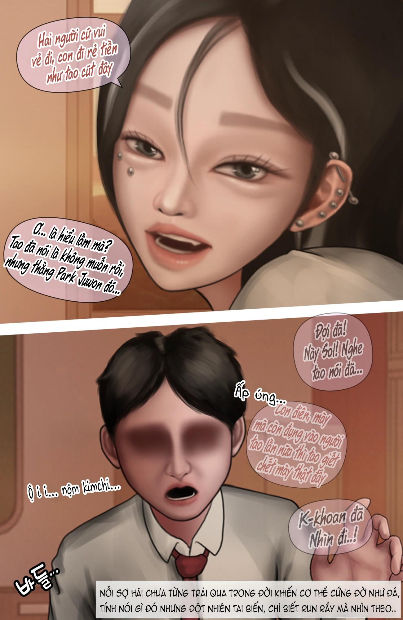 Gái Du Côn X Wibu Đụt Cận Trĩ - Chap 8 - 43