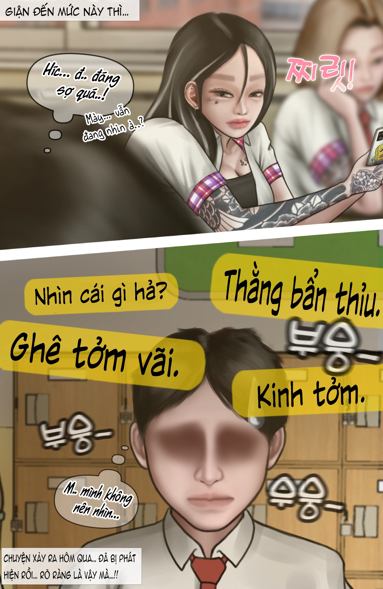 Gái Du Côn X Wibu Đụt Cận Trĩ - Chap 8 - 7