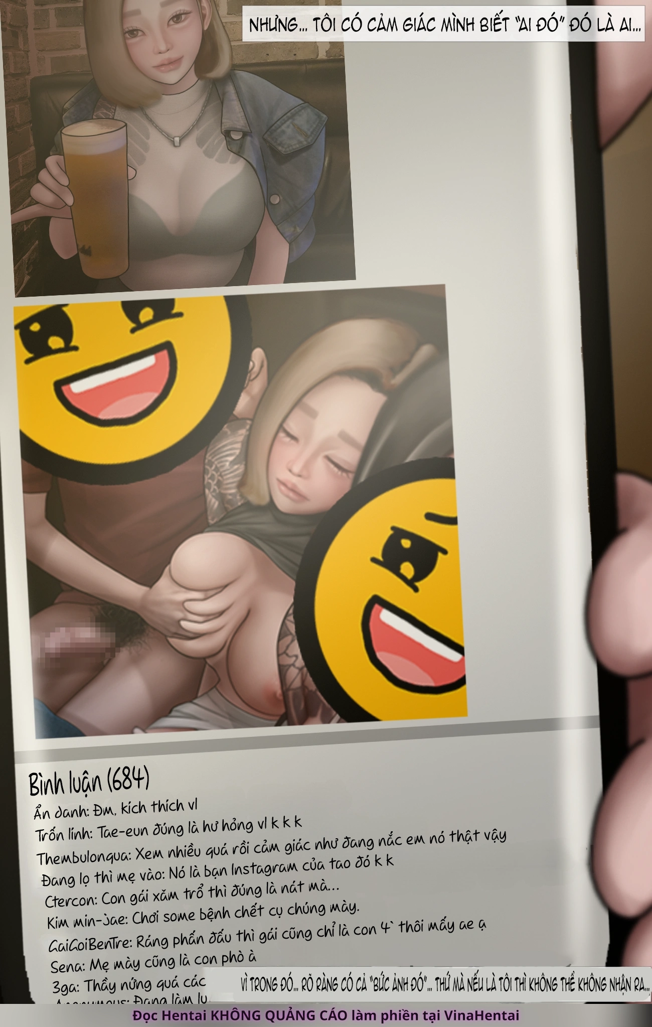 Gái Du Côn X Wibu Đụt Cận Trĩ - Chap 8 - 71