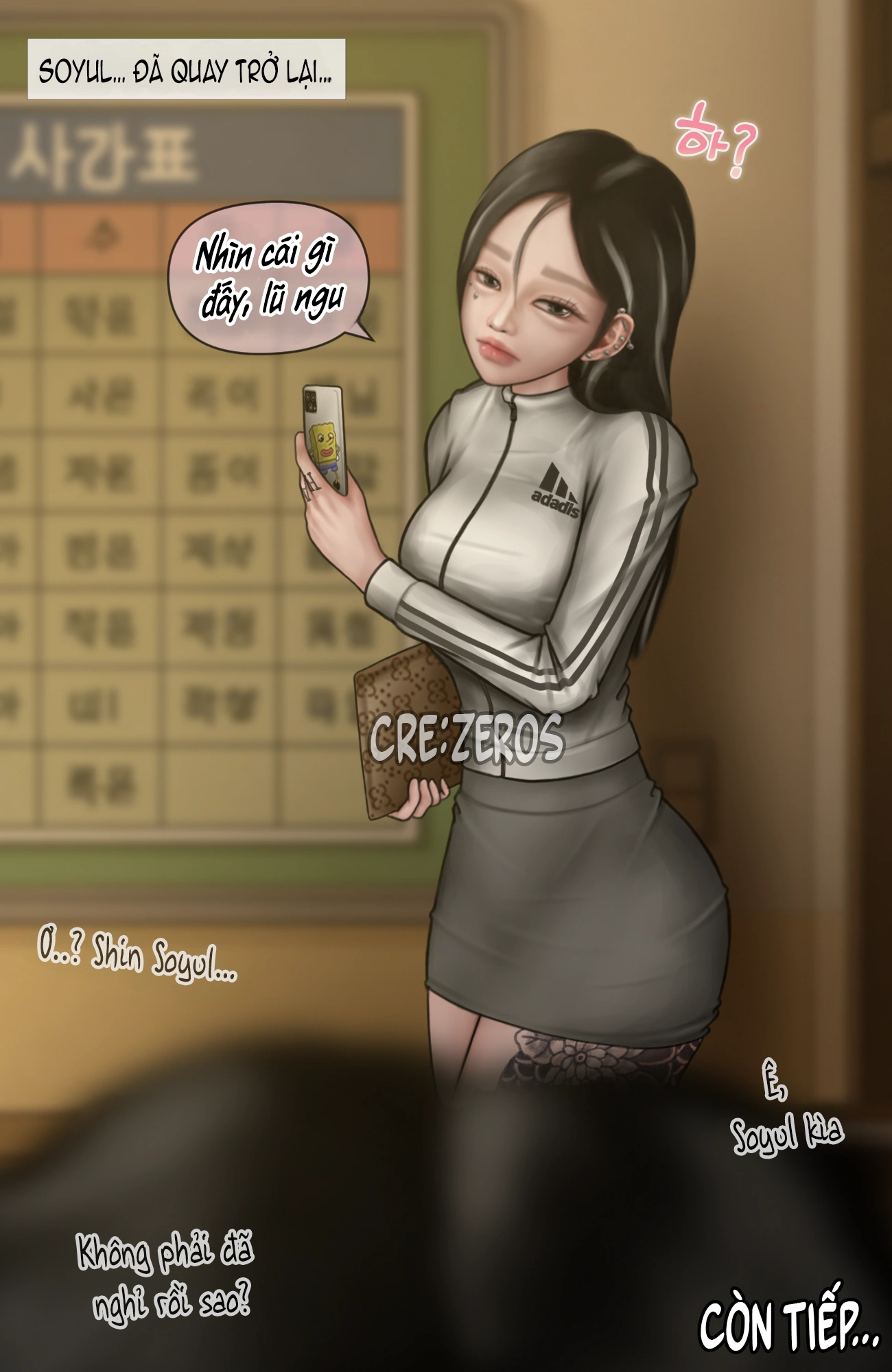 Gái Du Côn X Wibu Đụt Cận Trĩ - Chap 8 - 73