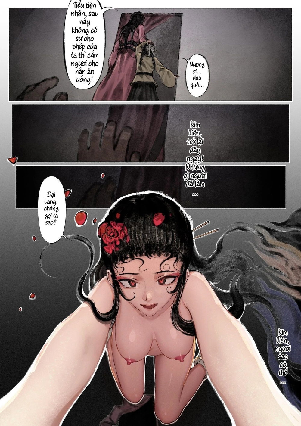 Kim bình mai (tiếp) - Chương 10 ( Bắt gian - Mộng ) - 10