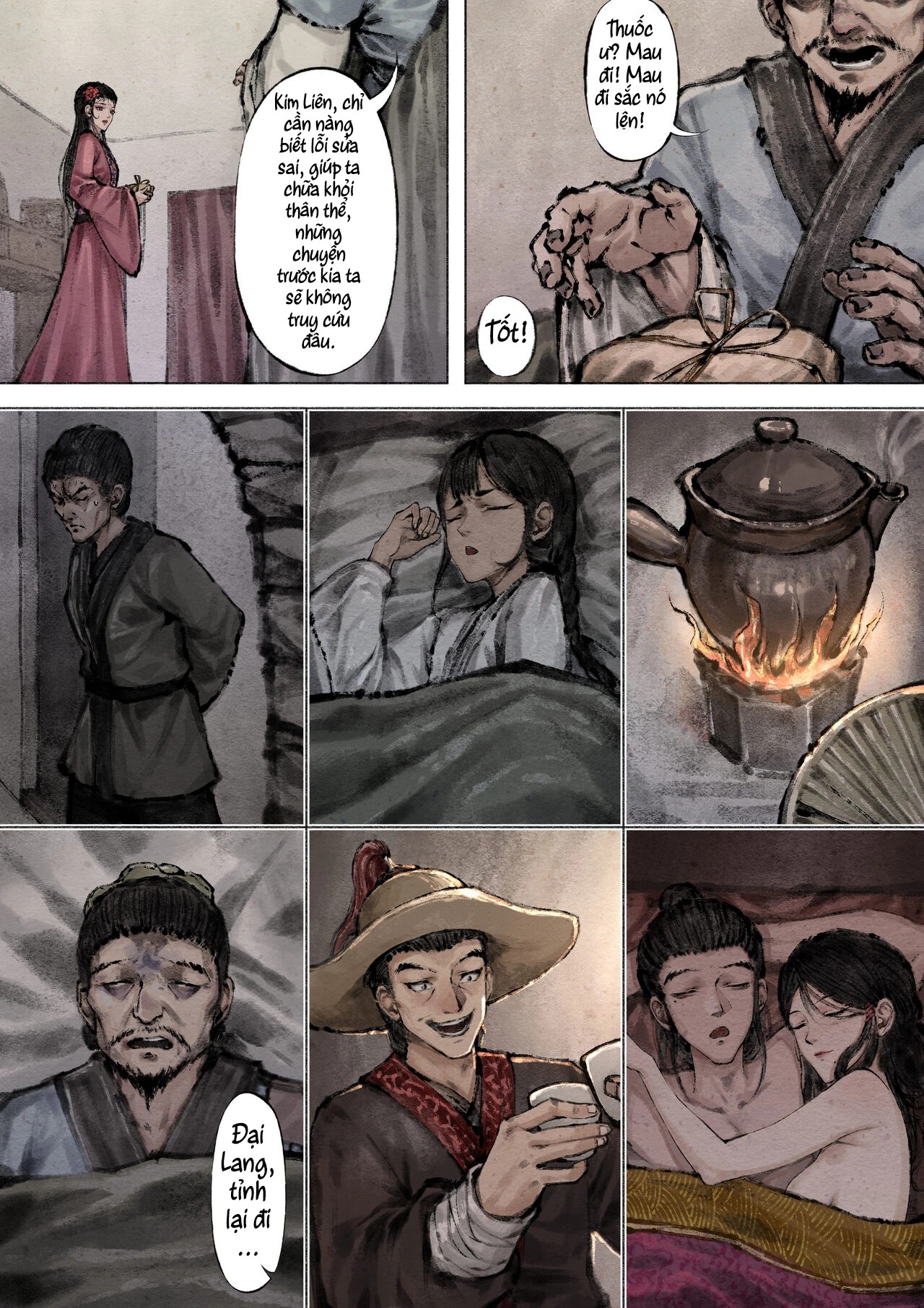 Kim bình mai (tiếp) - Chương 10 ( Bắt gian - Mộng ) - 18