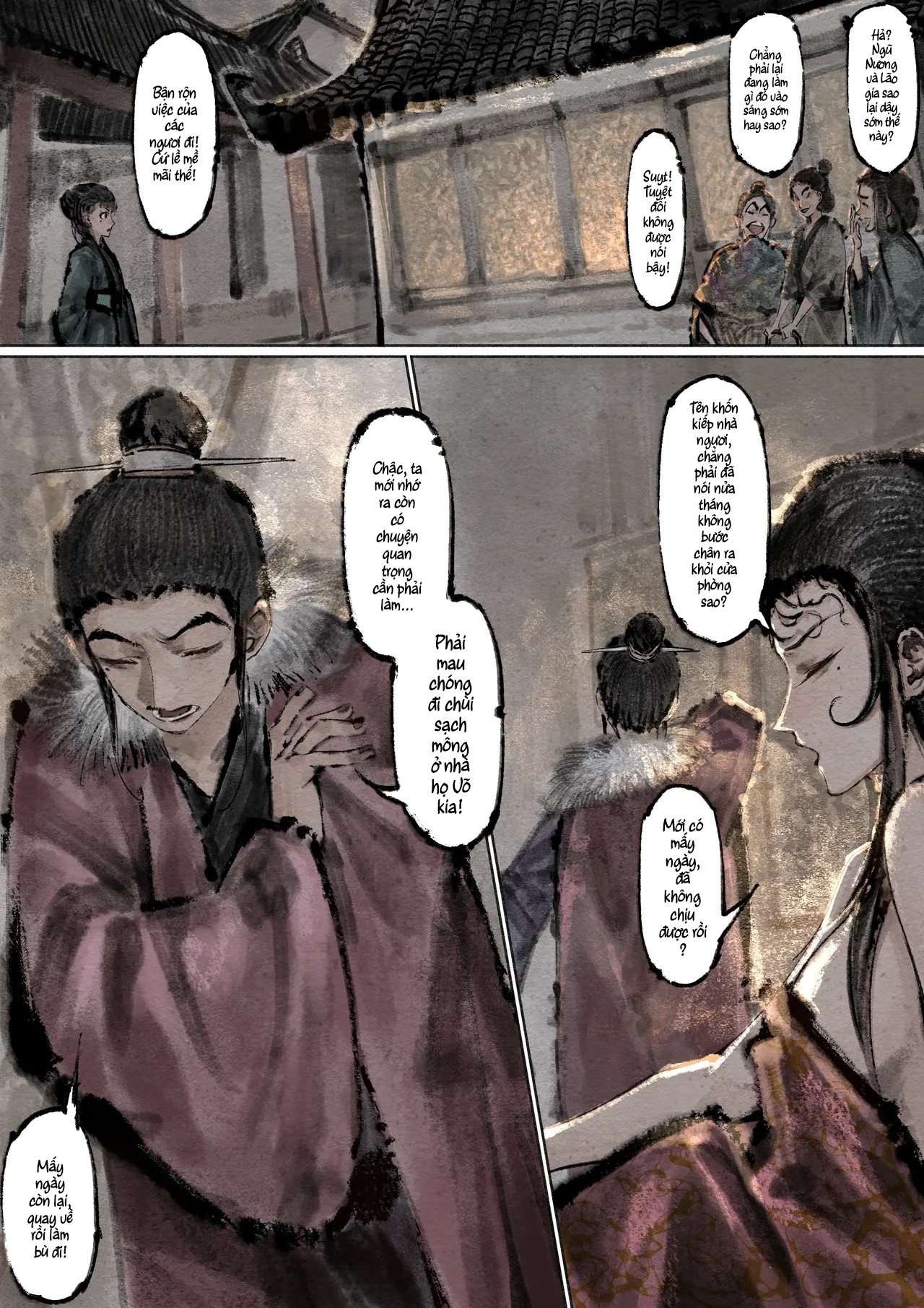 Kim bình mai (tiếp) - Chương 13( Ngũ phòng- Quy lai) - 16