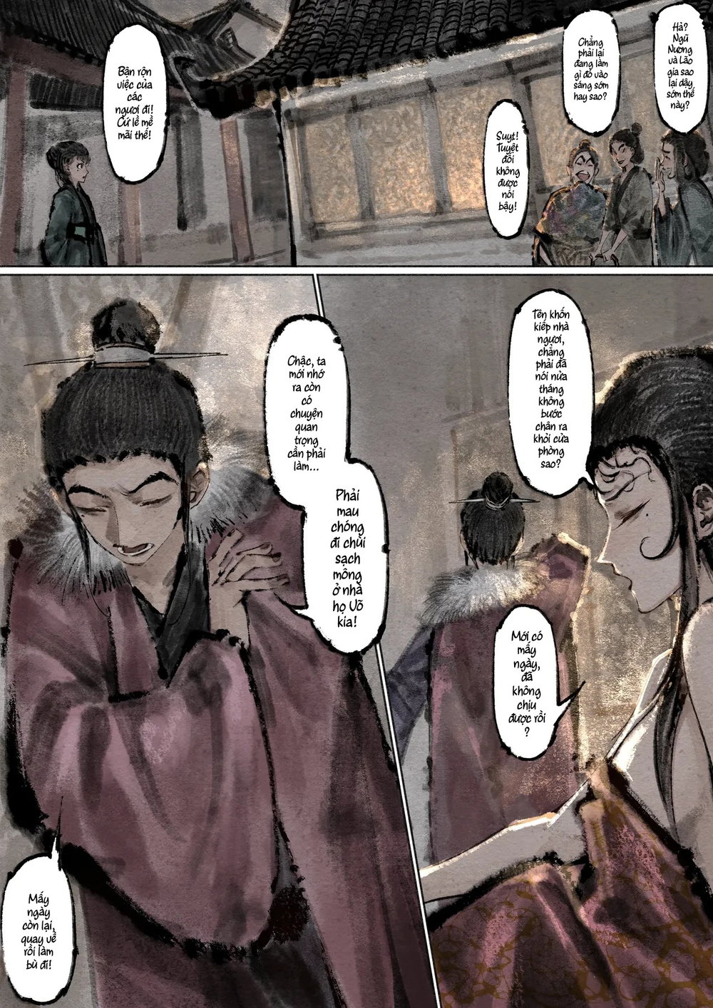 Kim bình mai (tiếp) - Chương 13( Ngũ phòng- Quy lai) - 16