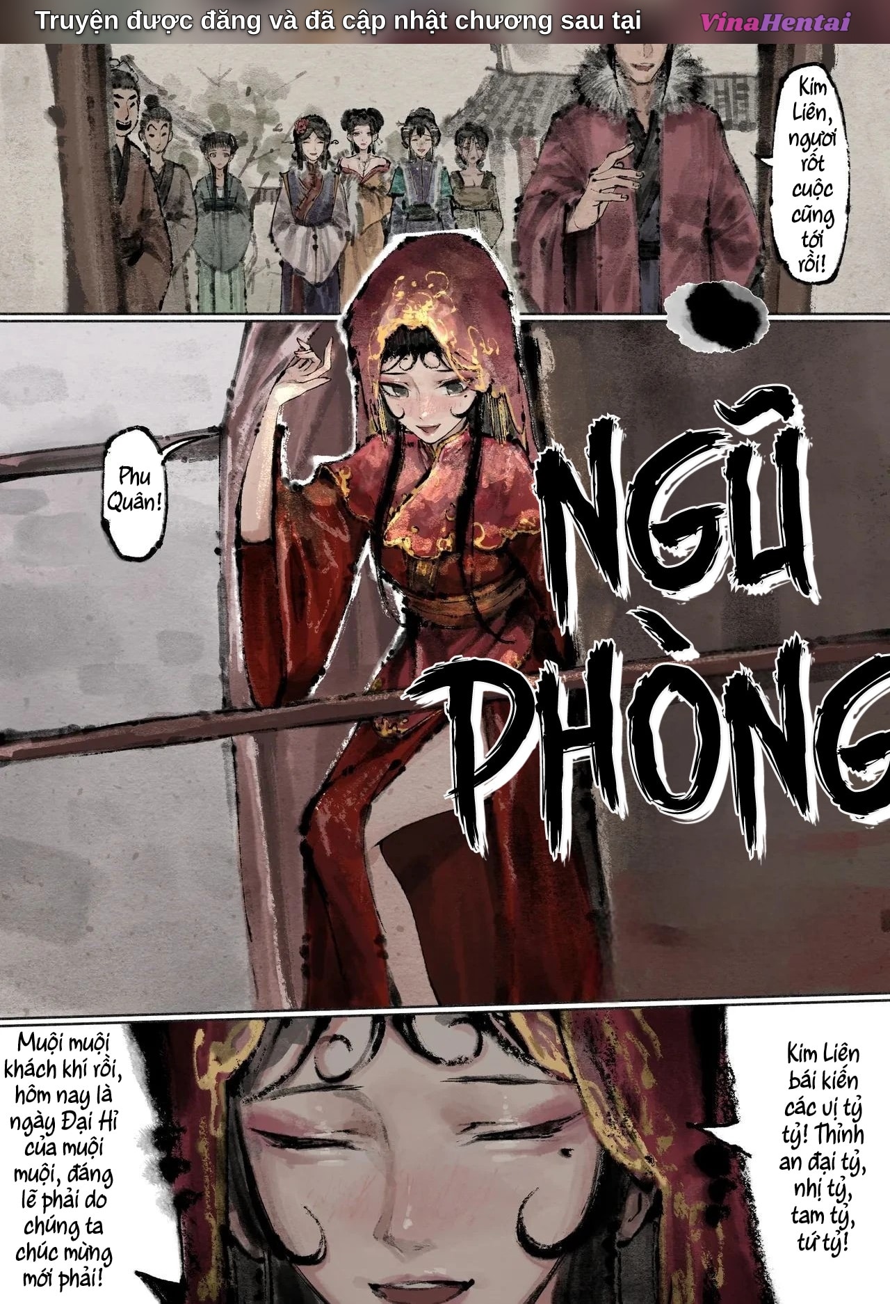 Kim bình mai (tiếp) - Chương 13( Ngũ phòng- Quy lai) - 3