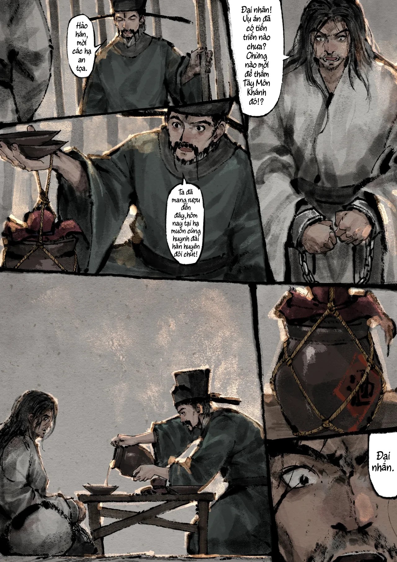 Kim bình mai (tiếp) - Chương 16 ( Tử tội khả miễn- hoạt tội nan đào) - 3