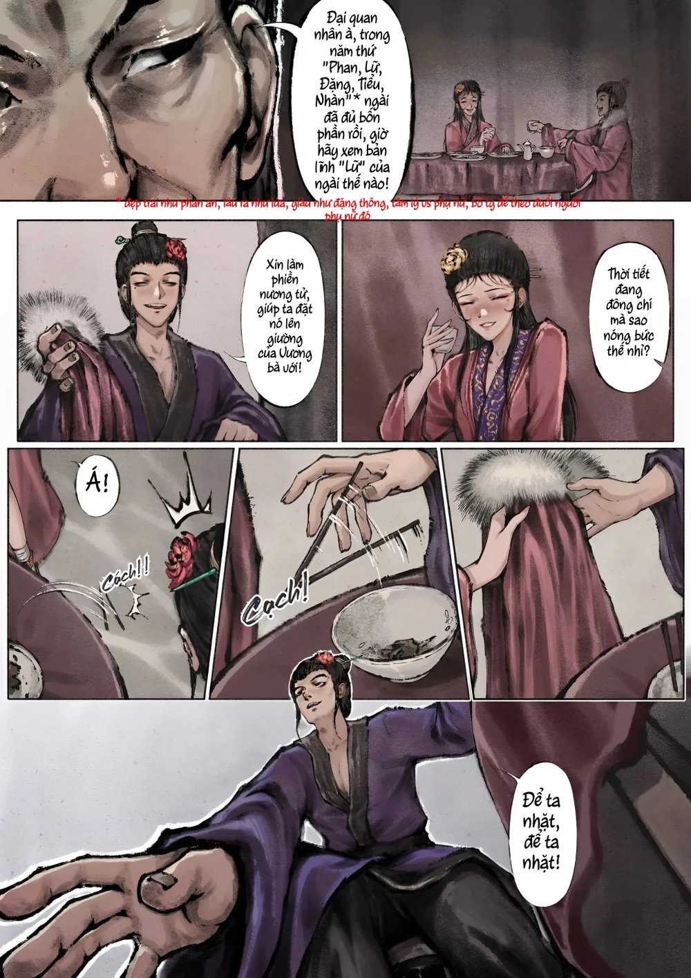 Kim bình mai (tiếp) - Chương 9 ( Đông chí) - 16