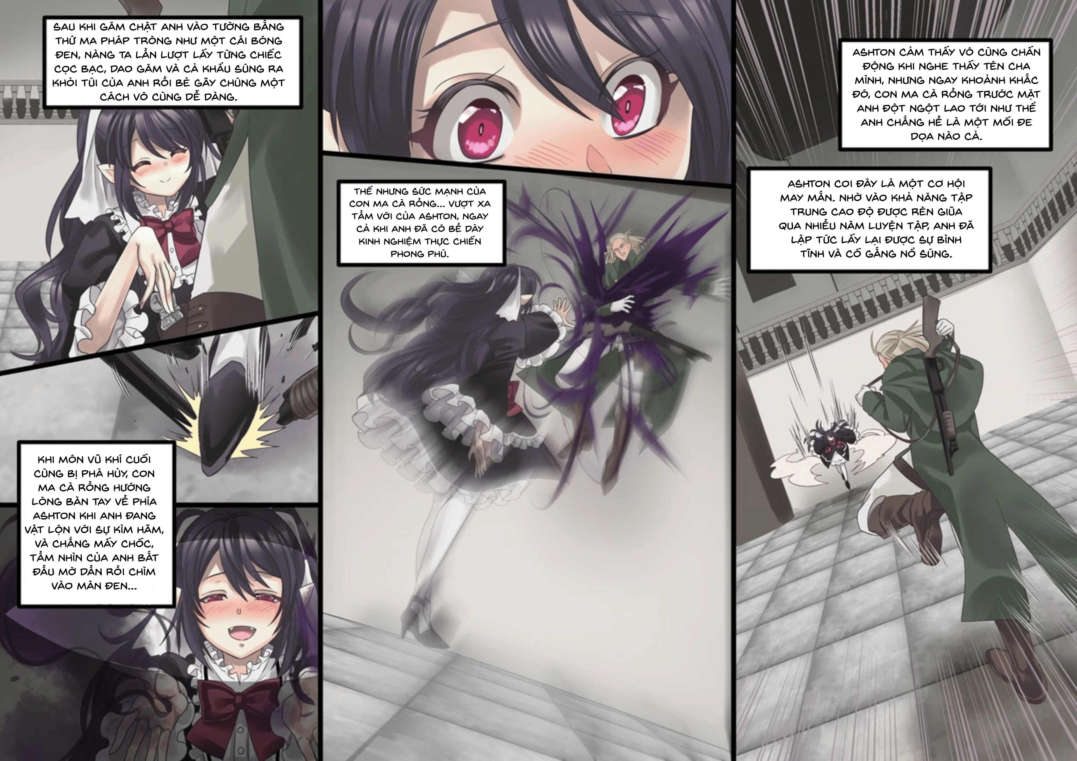 Câu chuyện về việc bị một nữ ma cà rồng xinh đẹ... - Chap 1 - 6