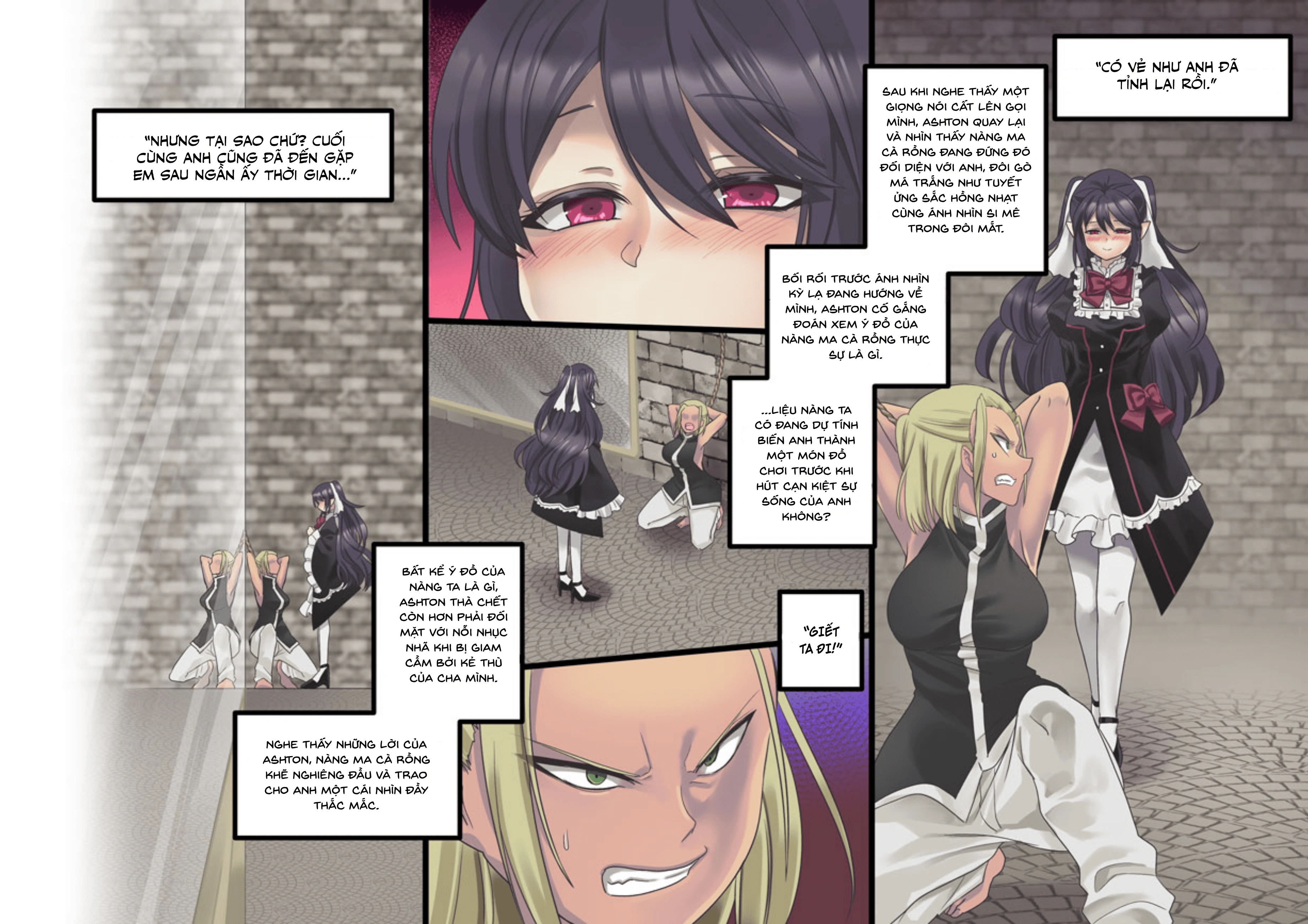 Câu chuyện về việc bị một nữ ma cà rồng xinh đẹ... - Chap 1 - 8