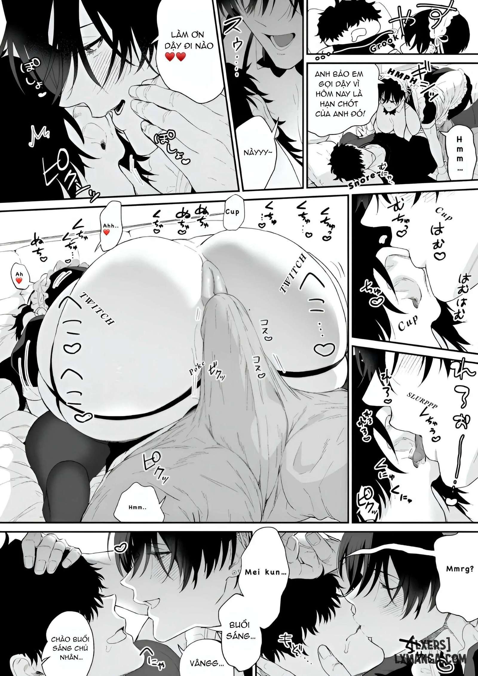 Mei the Maid – Morning Wood Relief - Oneshot - 3