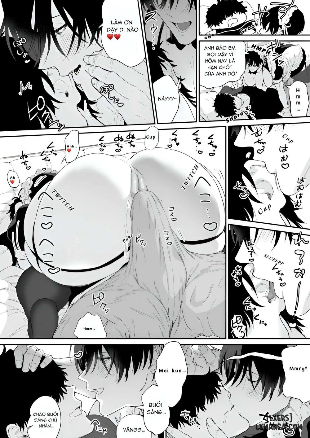 Mei the Maid – Morning Wood Relief - Oneshot - 3