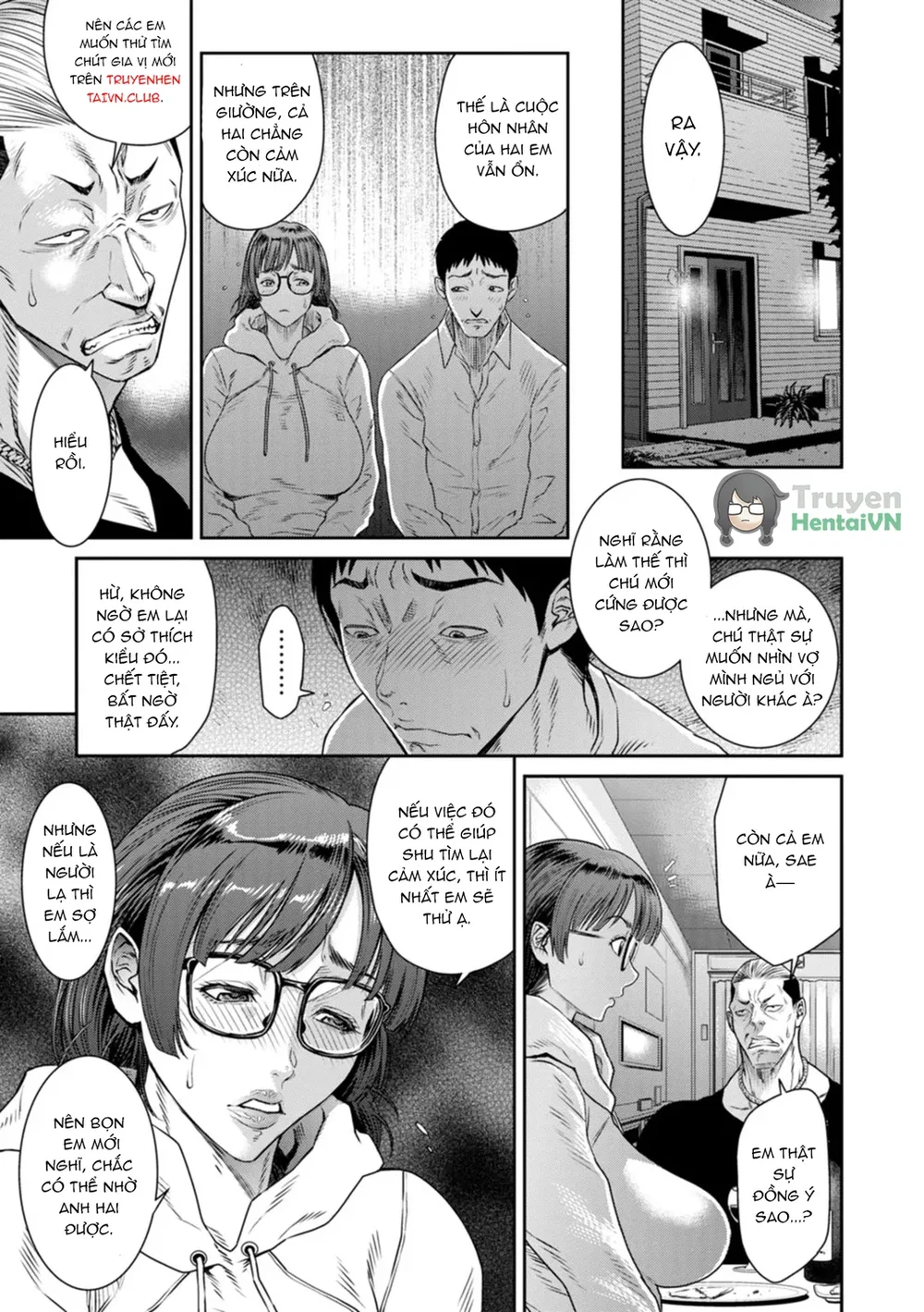 Gikei ni Dakarete Mesu ni Naru - Oneshot - 8
