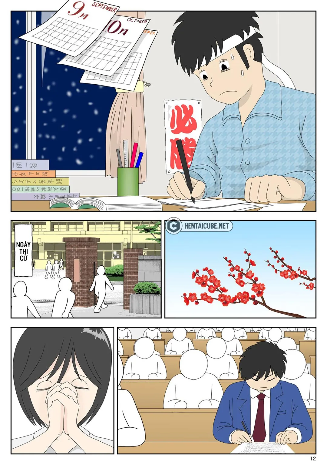 Bị mẹ phát hiện đang rình trộm thủ dâm [Onaneta... - Chap 3 - Đỉnh cao sung sướng - 13