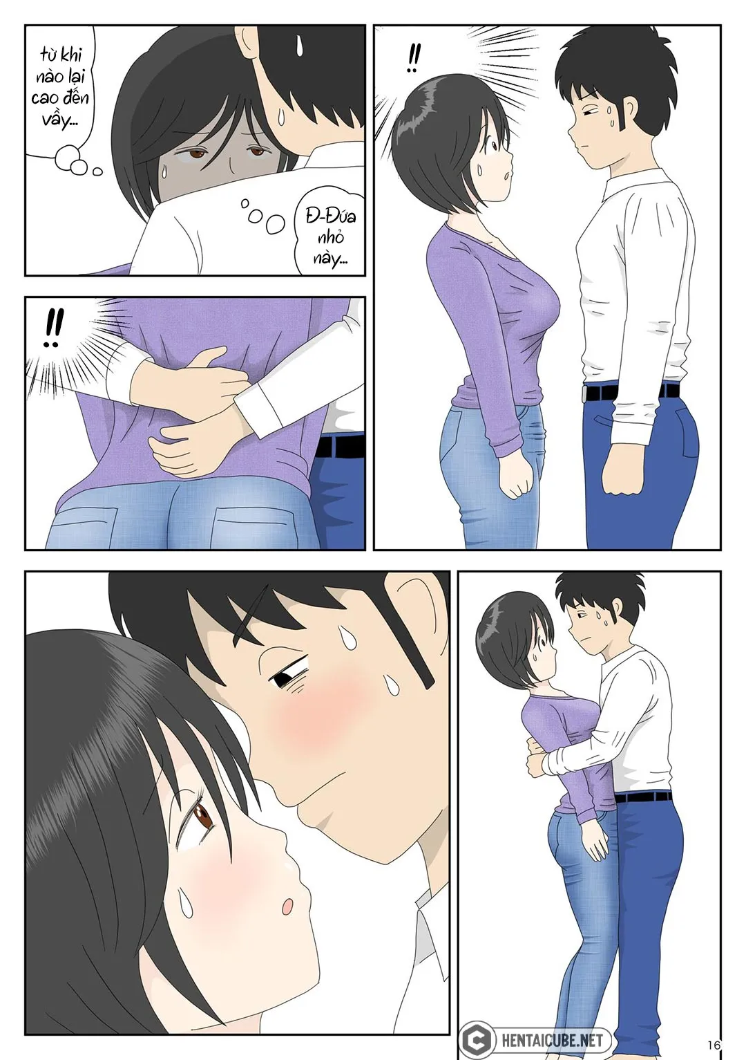 Bị mẹ phát hiện đang rình trộm thủ dâm [Onaneta... - Chap 3 - Đỉnh cao sung sướng - 17