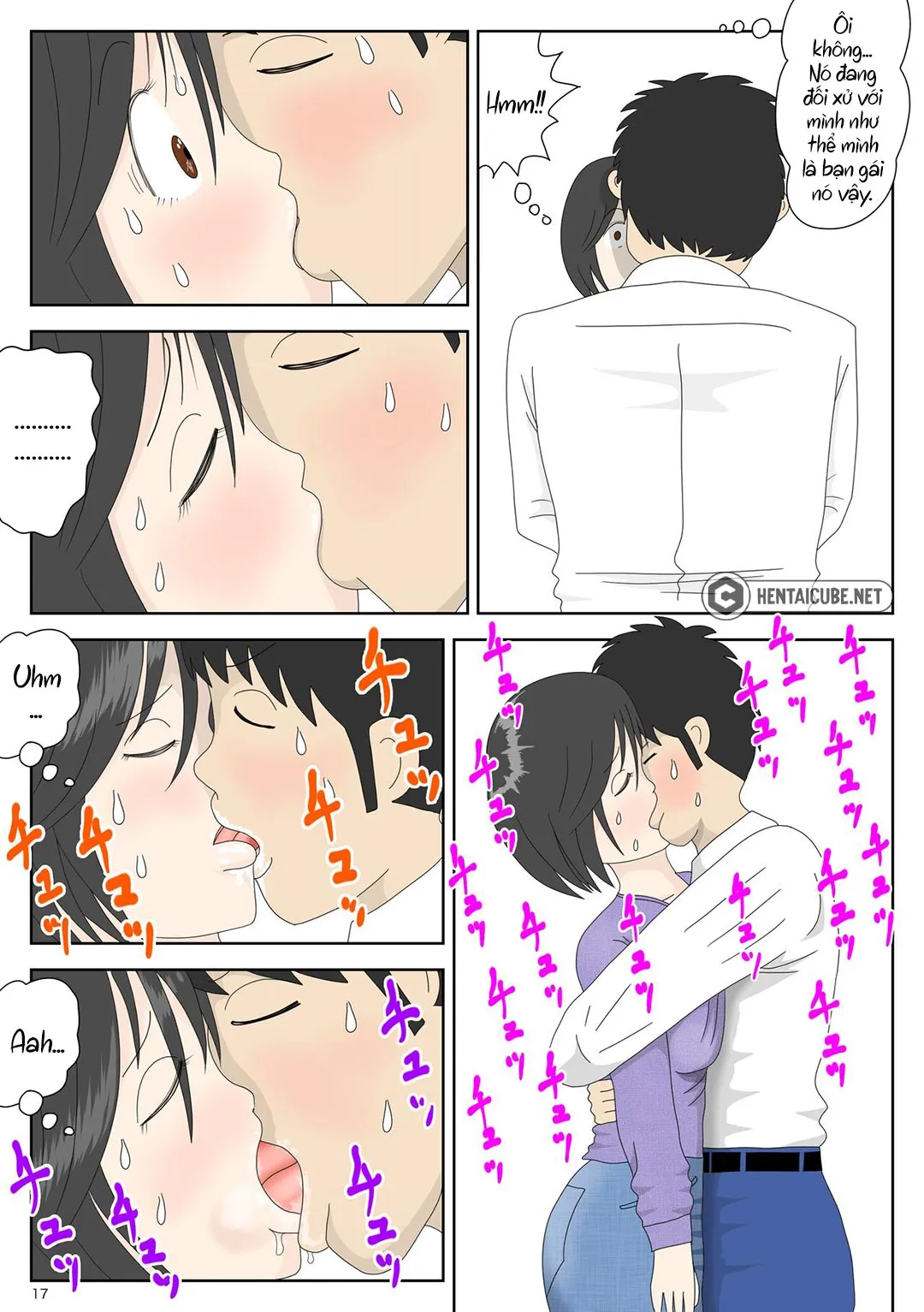 Bị mẹ phát hiện đang rình trộm thủ dâm [Onaneta... - Chap 3 - Đỉnh cao sung sướng - 18