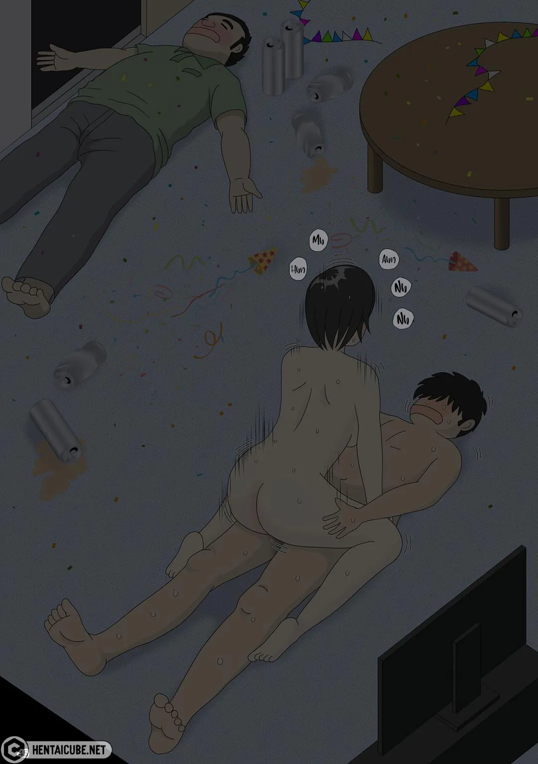 Bị mẹ phát hiện đang rình trộm thủ dâm [Onaneta... - Chap 3 - Đỉnh cao sung sướng - 46