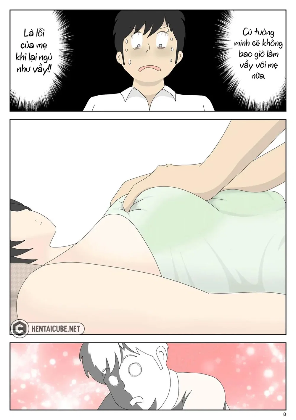 Bị mẹ phát hiện đang rình trộm thủ dâm [Onaneta... - Chap 2 - 9