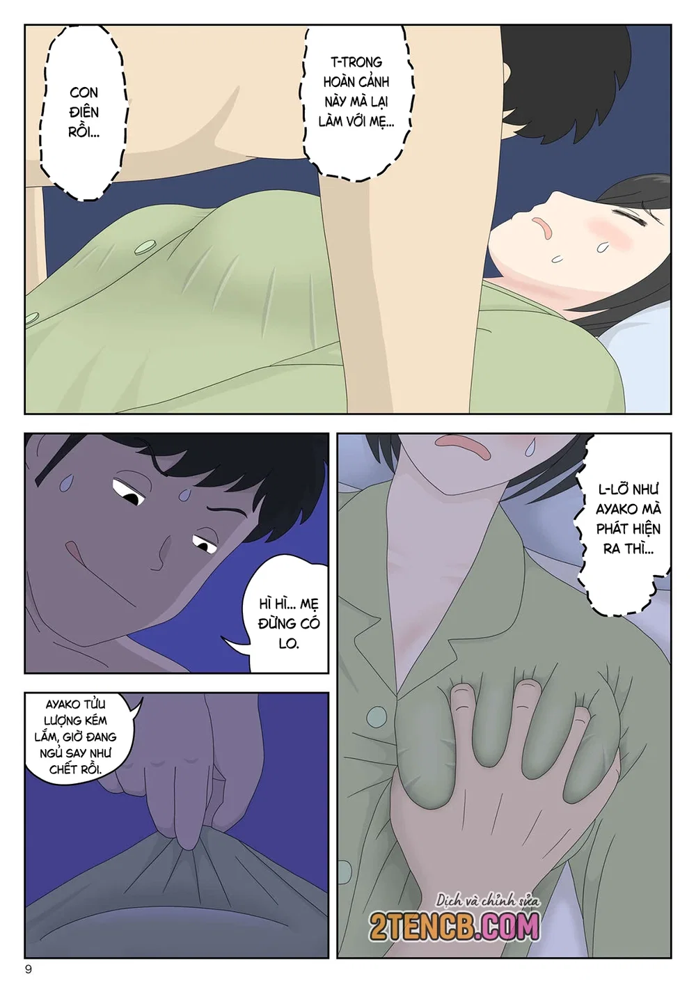 Bị mẹ phát hiện đang rình trộm thủ dâm [Onaneta... - Chap 5-2 - Một cái kết khác - 10
