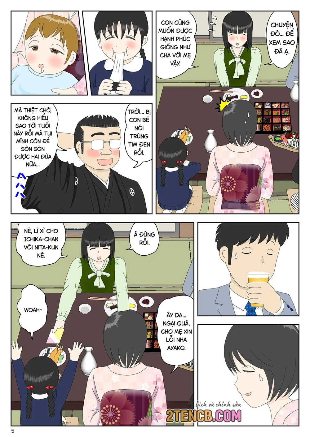 Bị mẹ phát hiện đang rình trộm thủ dâm [Onaneta... - Chap 5-2 - Một cái kết khác - 6