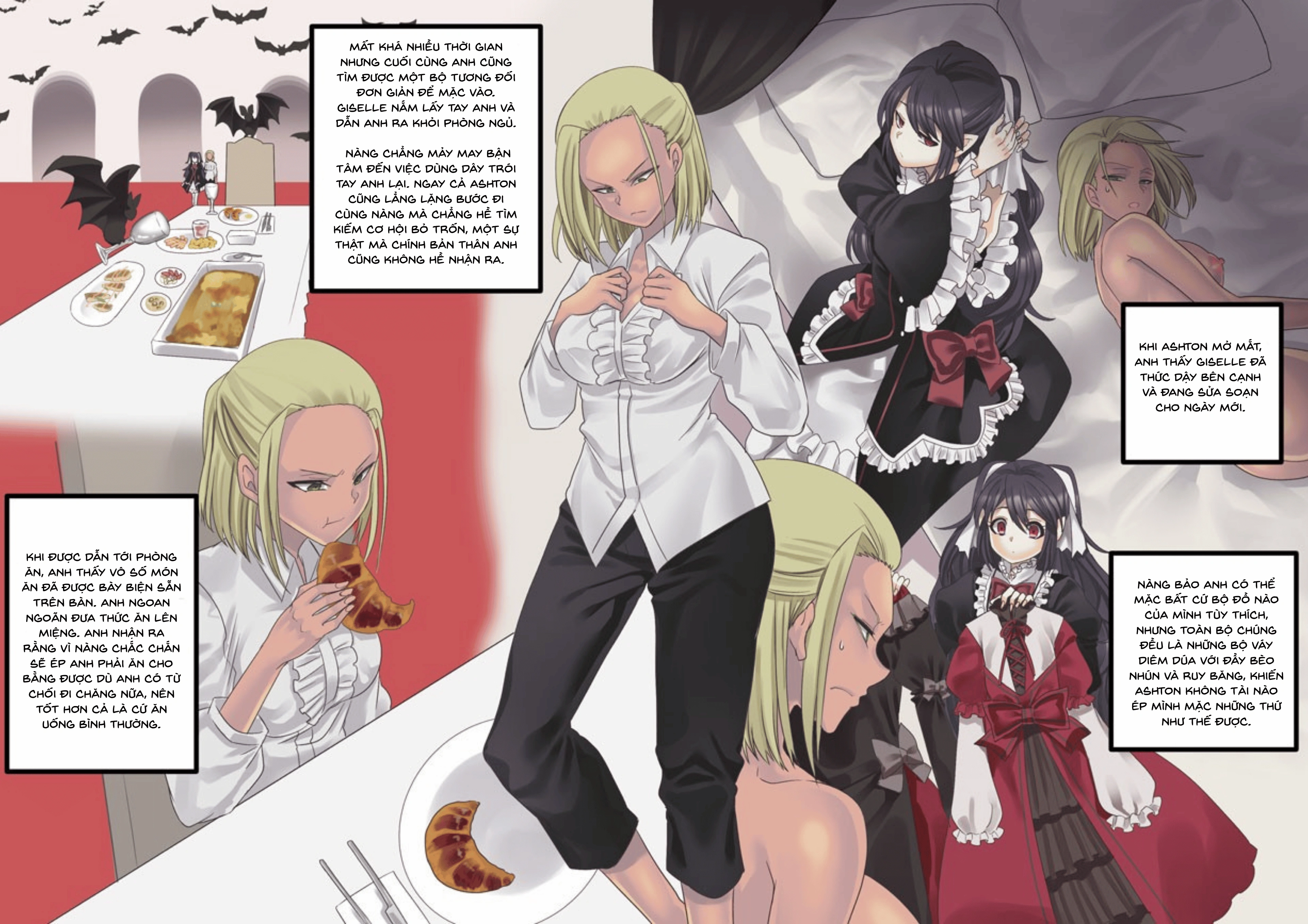 Câu chuyện về việc bị một nữ ma cà rồng xinh đẹ... - Chap 2 - 15